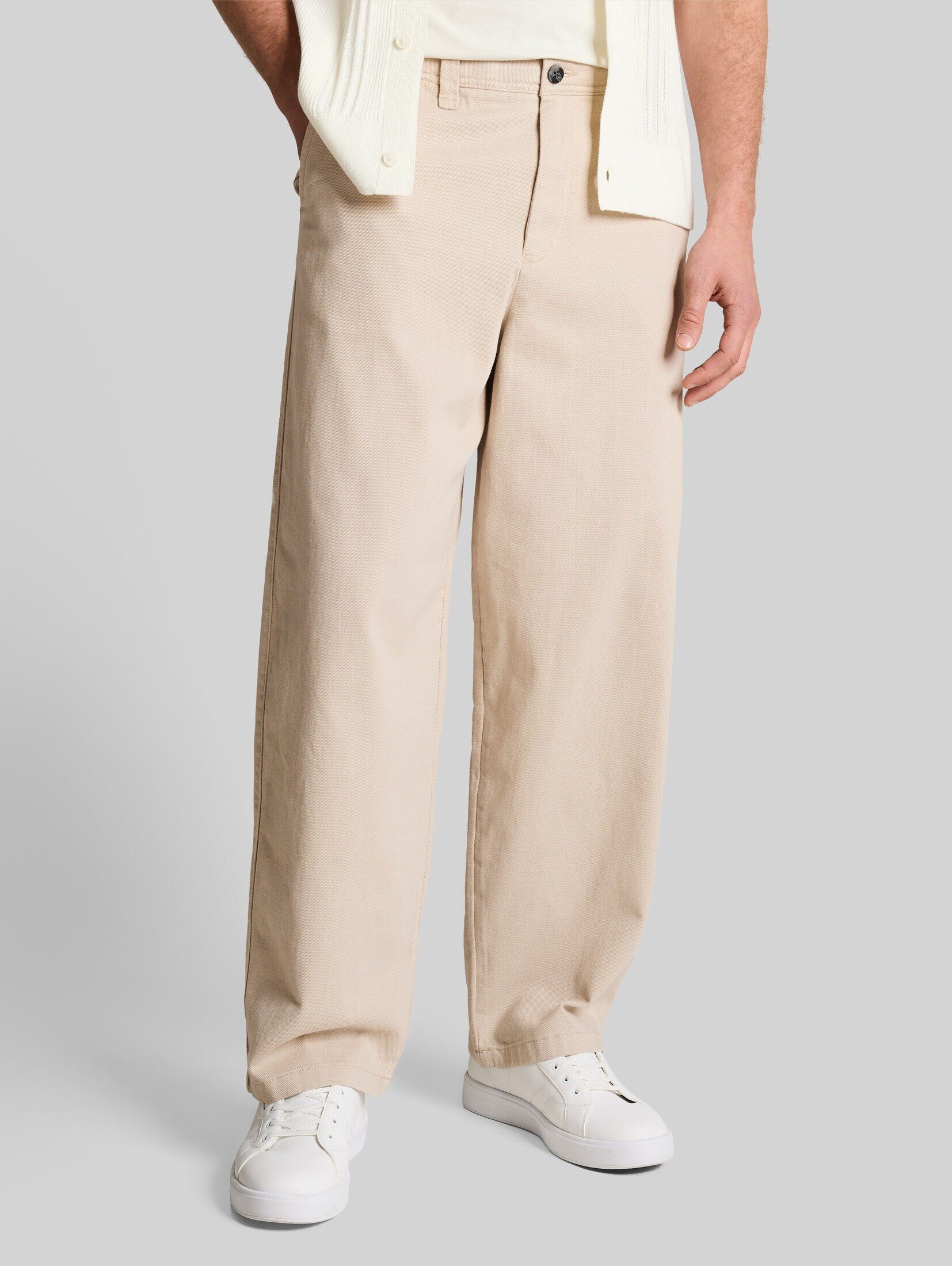 TOM TAILOR Denim Chinohose Hosen & Chino TTLOOSE Chino Hose aus Baumwolle