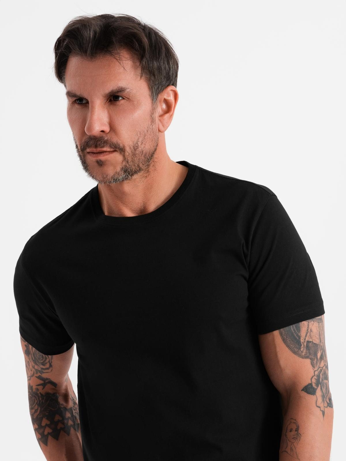 OMBRE T-Shirt T-Shirt aus Baumwolle BASIC günstig online kaufen