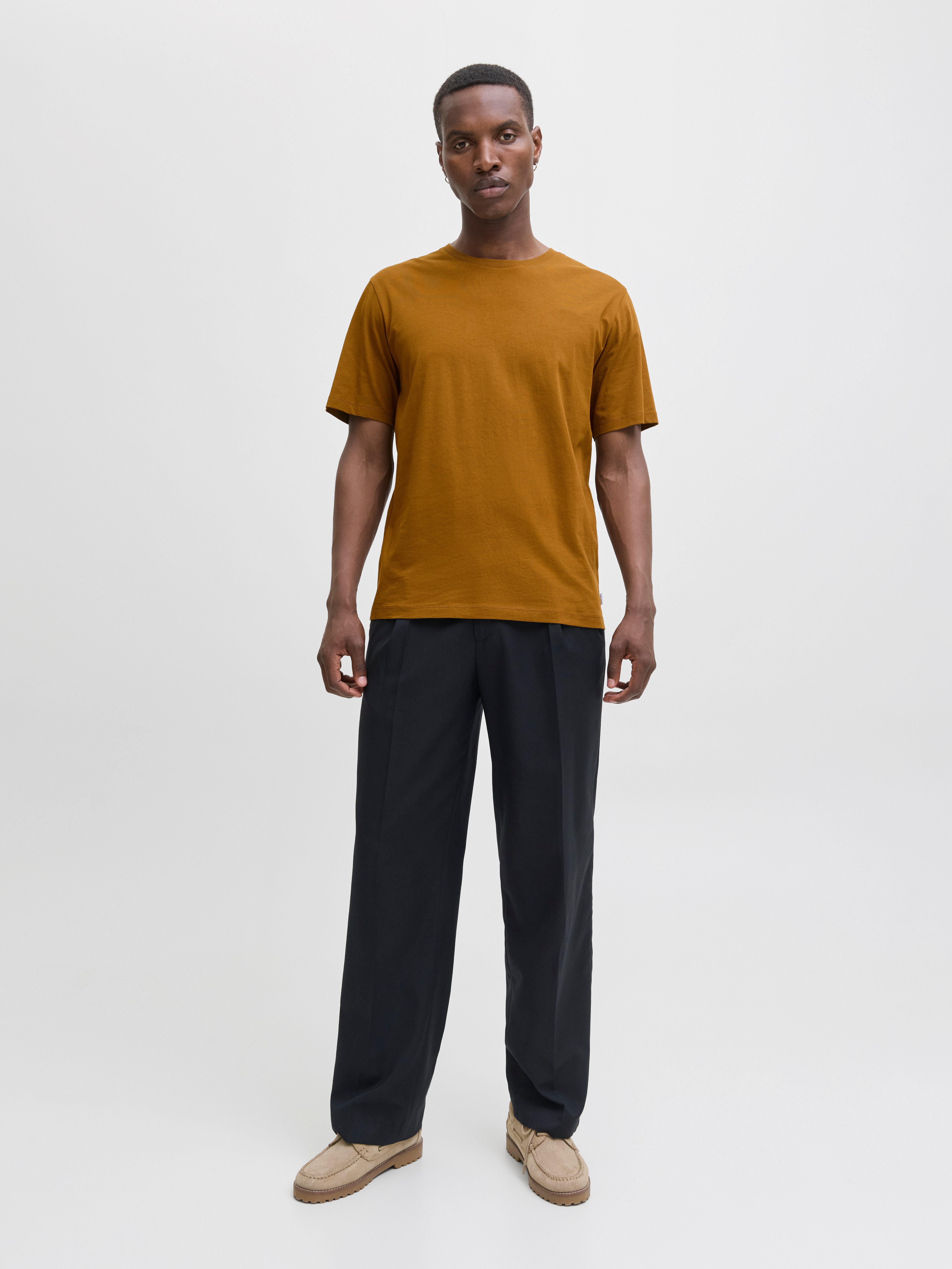 Jack & Jones Rundhalsshirt JJEORGANIC BASIC günstig online kaufen