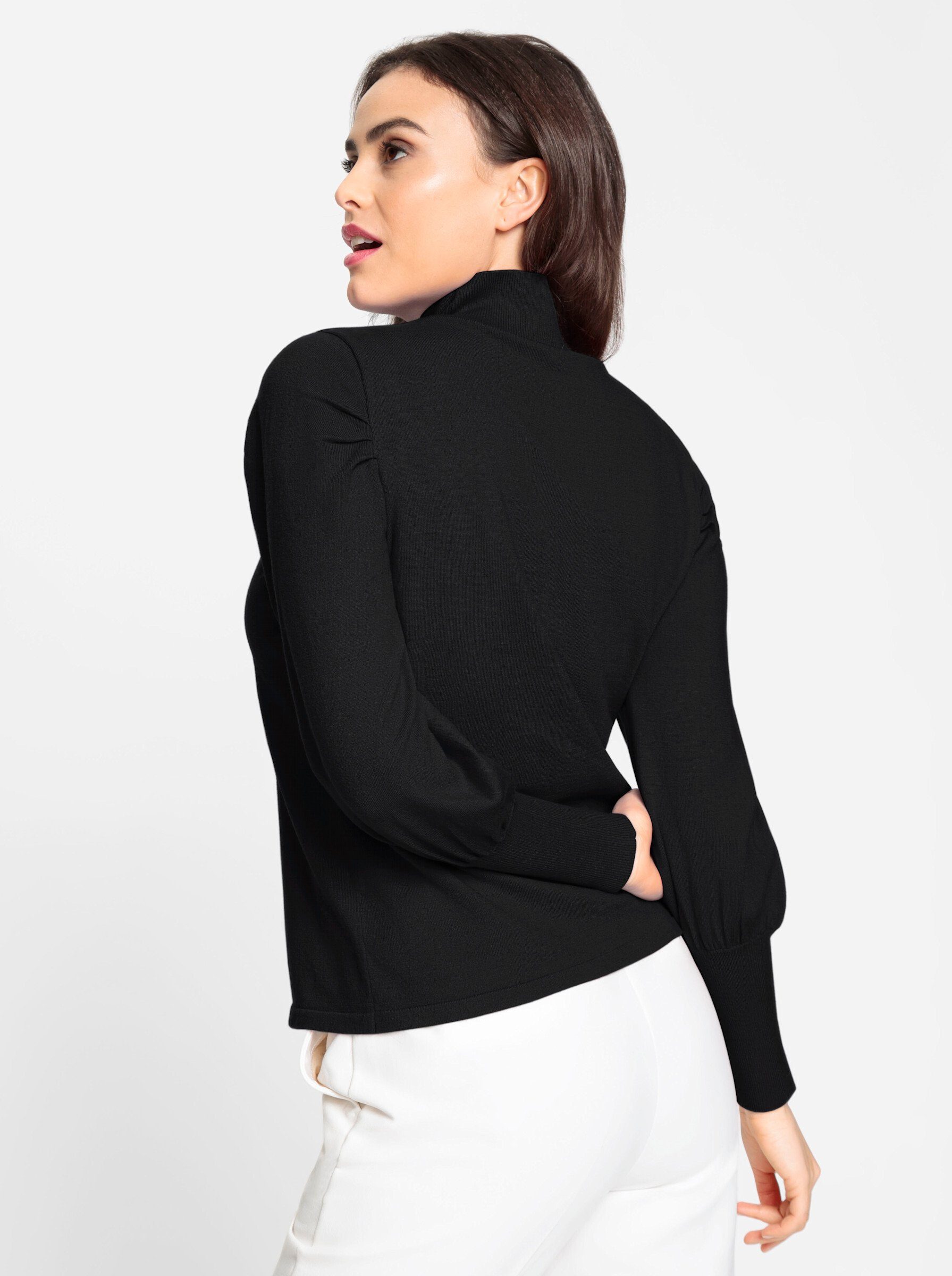 heine Strickpullover Stehkragen-Pullover günstig online kaufen