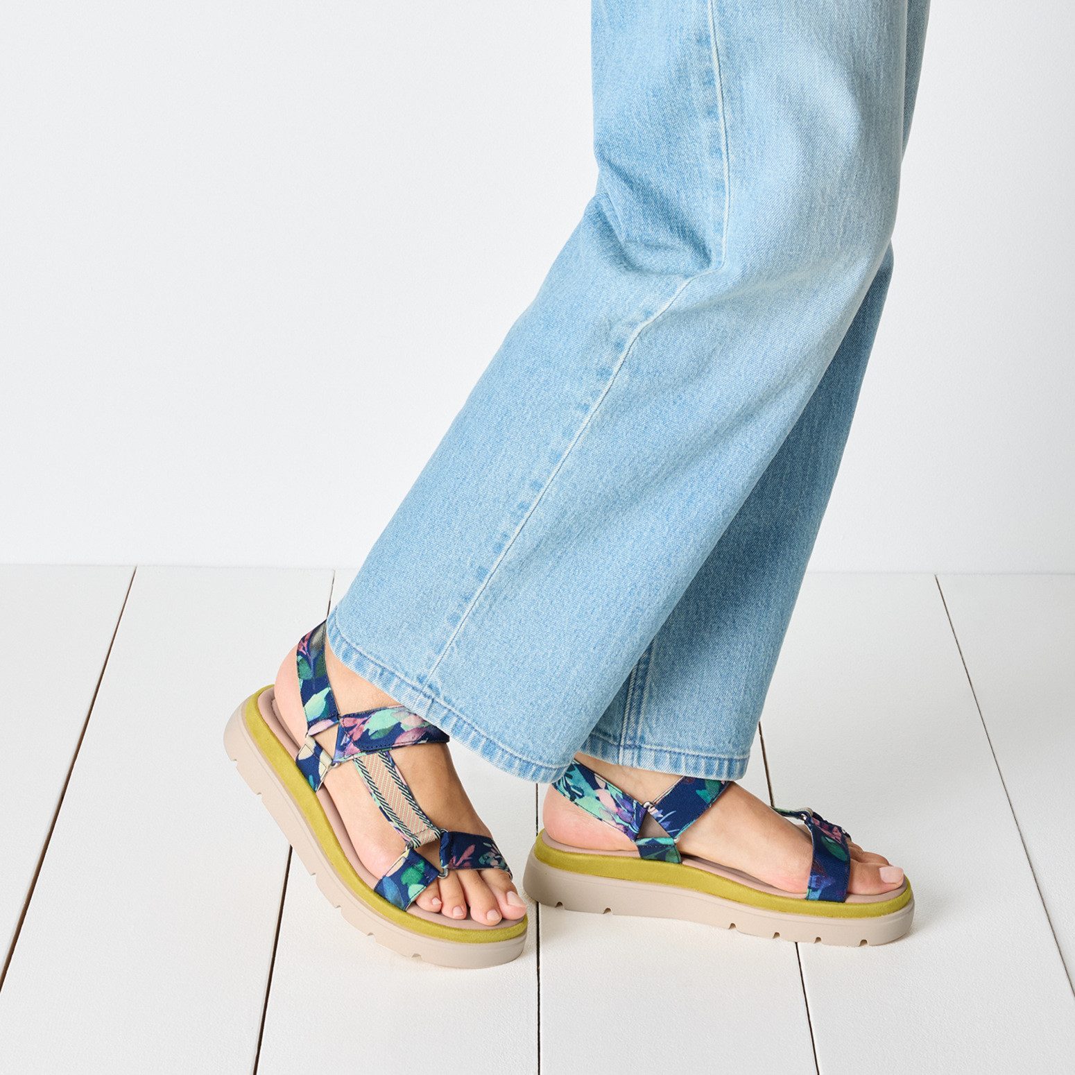 Tamaris Riemchensandale, Plateau, Sommerschuh, Sandalette mit Touch It-Auss günstig online kaufen