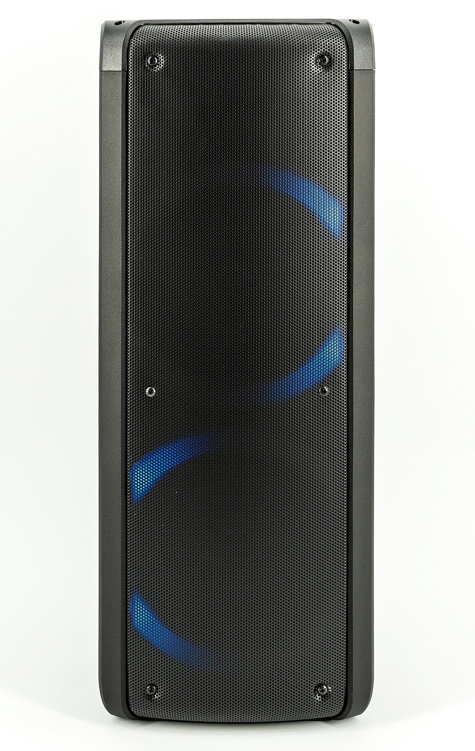 Reflexion PS09BT mit USB, IN, 500 Micro W, (Bluetooth, AUX schwarz Bluetooth, Stereo Radio, rotierenden Kartenslot) SD Party-Lautsprecher Lichteffekten