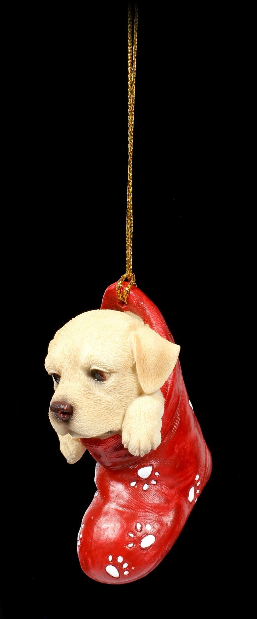 Figuren Shop GmbH Christbaumschmuck Christbaumschmuck Hund - Labrador im St günstig online kaufen
