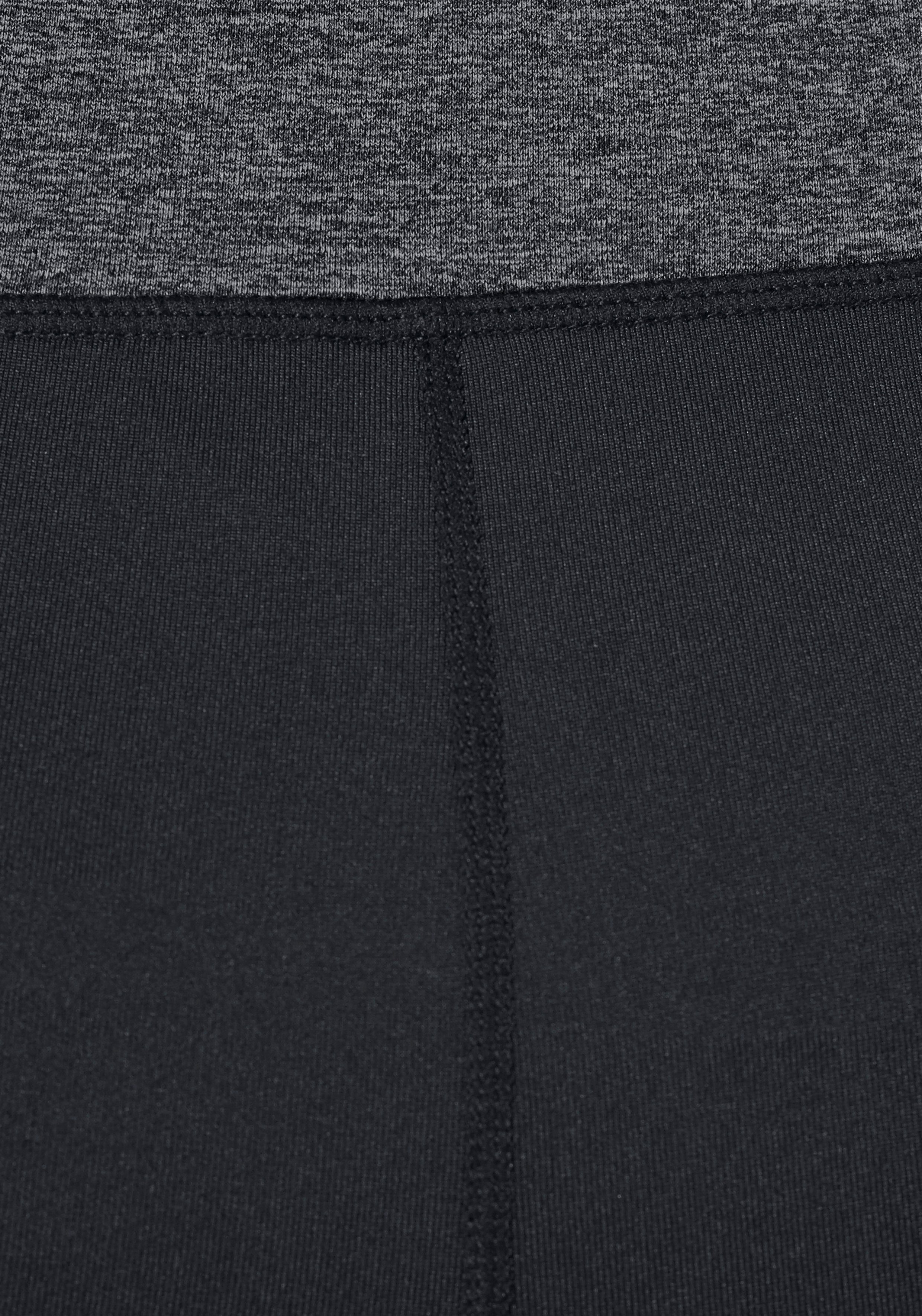 Jazzpants (Hose H.I.S Material) Wickeloptik recyceltem Material Bund mit nachhaltigem aus schwarz aus N-Gr
