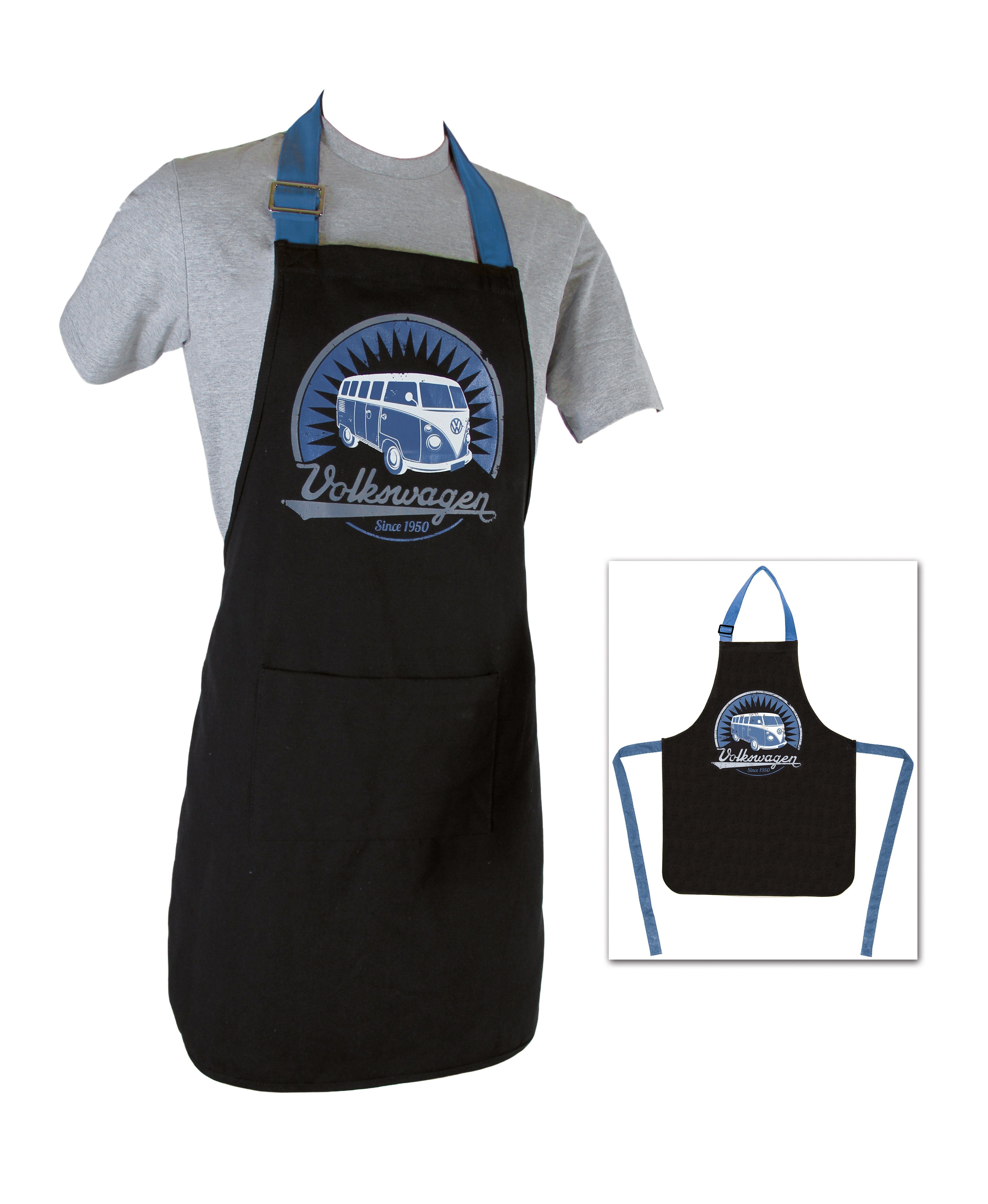 VW Collection by BRISA Grillschürze Volkswagen Kochschürze für Frauen & Män günstig online kaufen