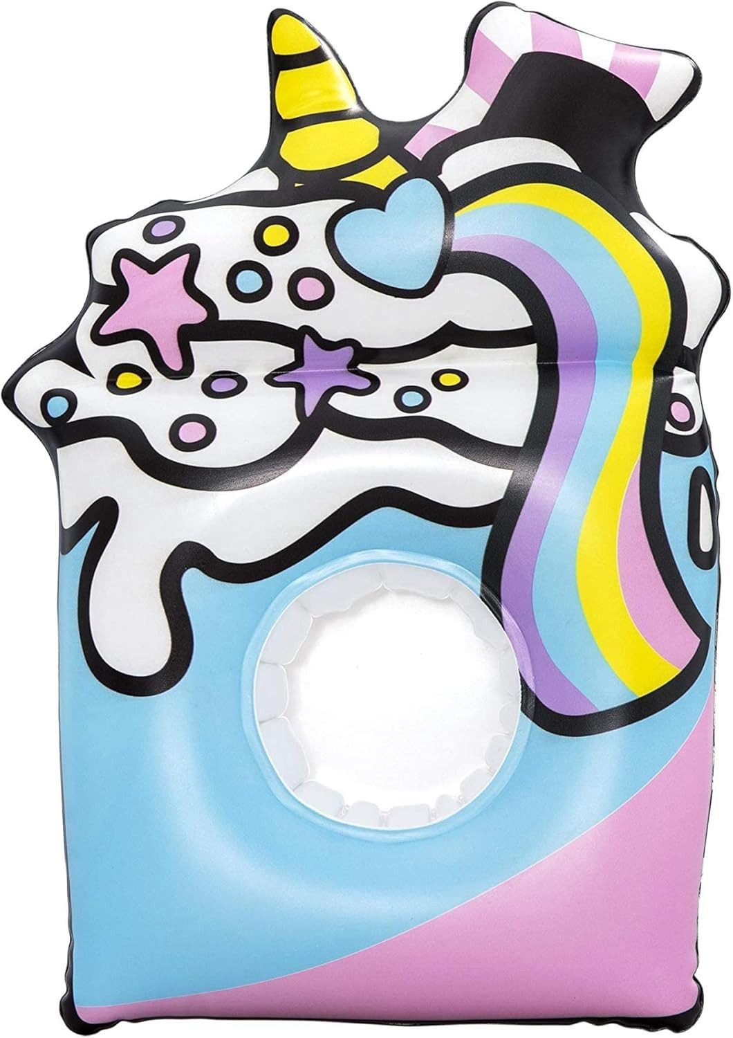 Bestway Badezusatz Aufblasbarer Getränkehalter Summer Sips 3er Set, Set mit 3 aufblasbaren Getränkehaltern