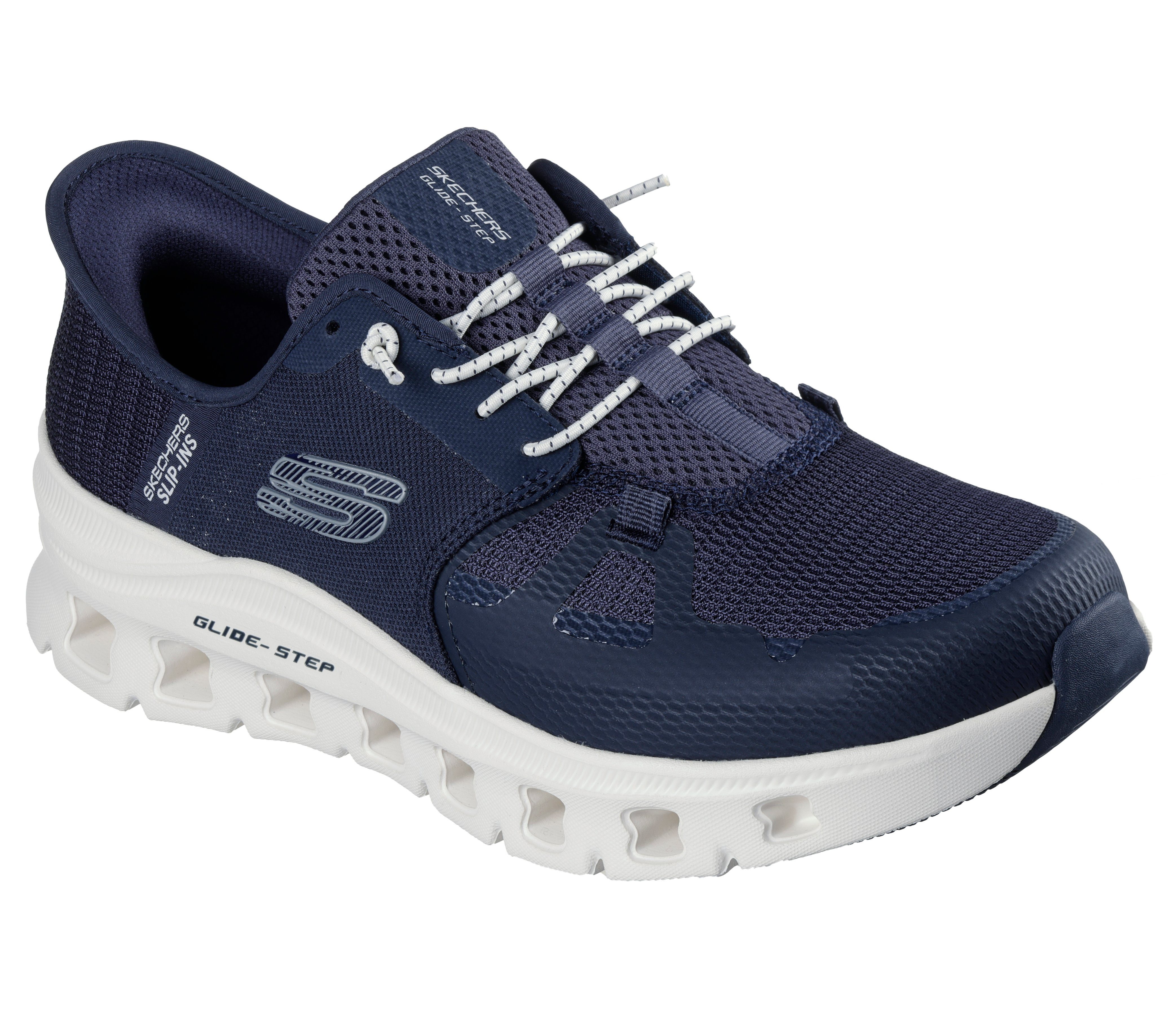Skechers GLIDE-STEP PRO Slip-On Sneaker Laufschuh, Trainingsschuh mit flexibler Traktionslaufsohle
