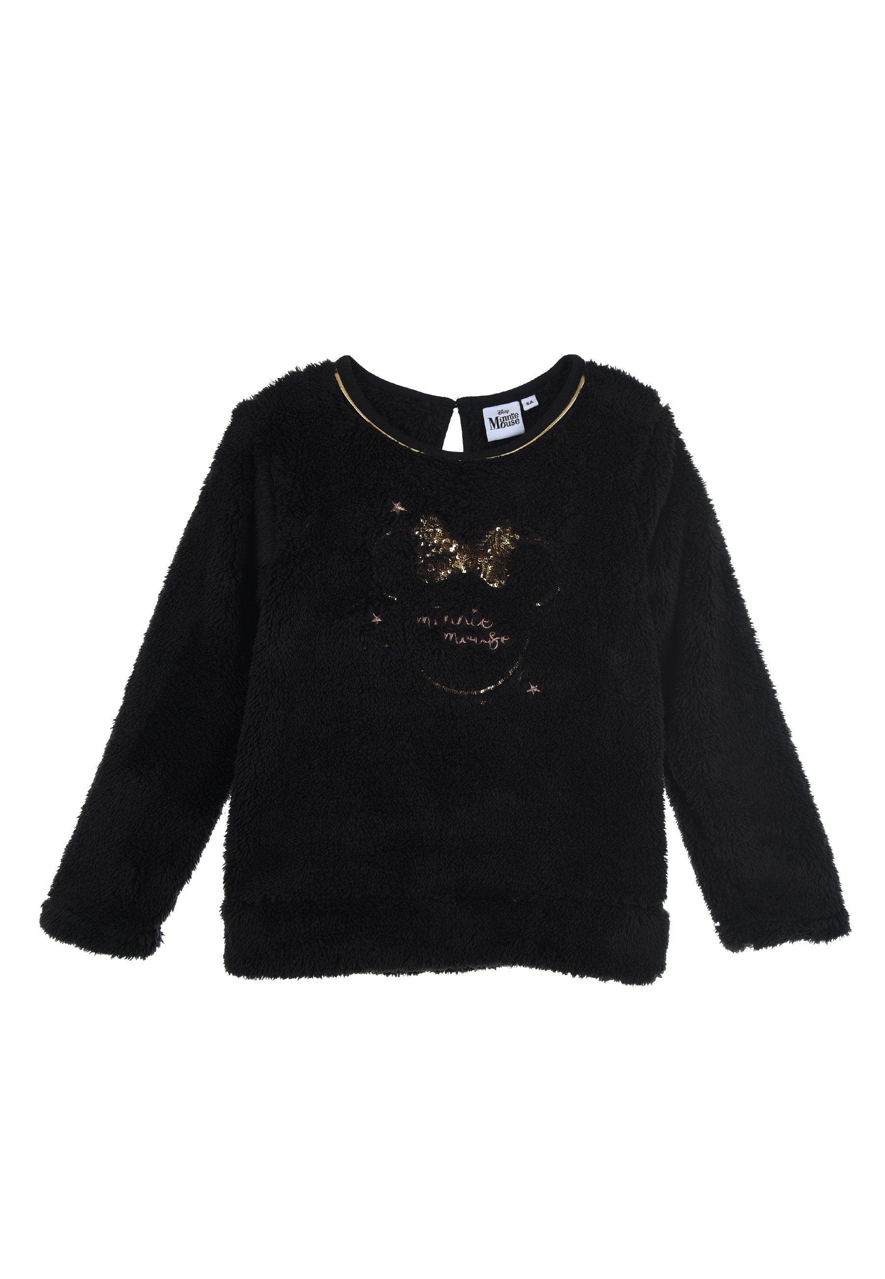 Disney Minnie Mouse Sweatshirt »Kinder Mädchen Fleece Pullover Sweater mit  Pailletten« Mini Maus online kaufen | OTTO
