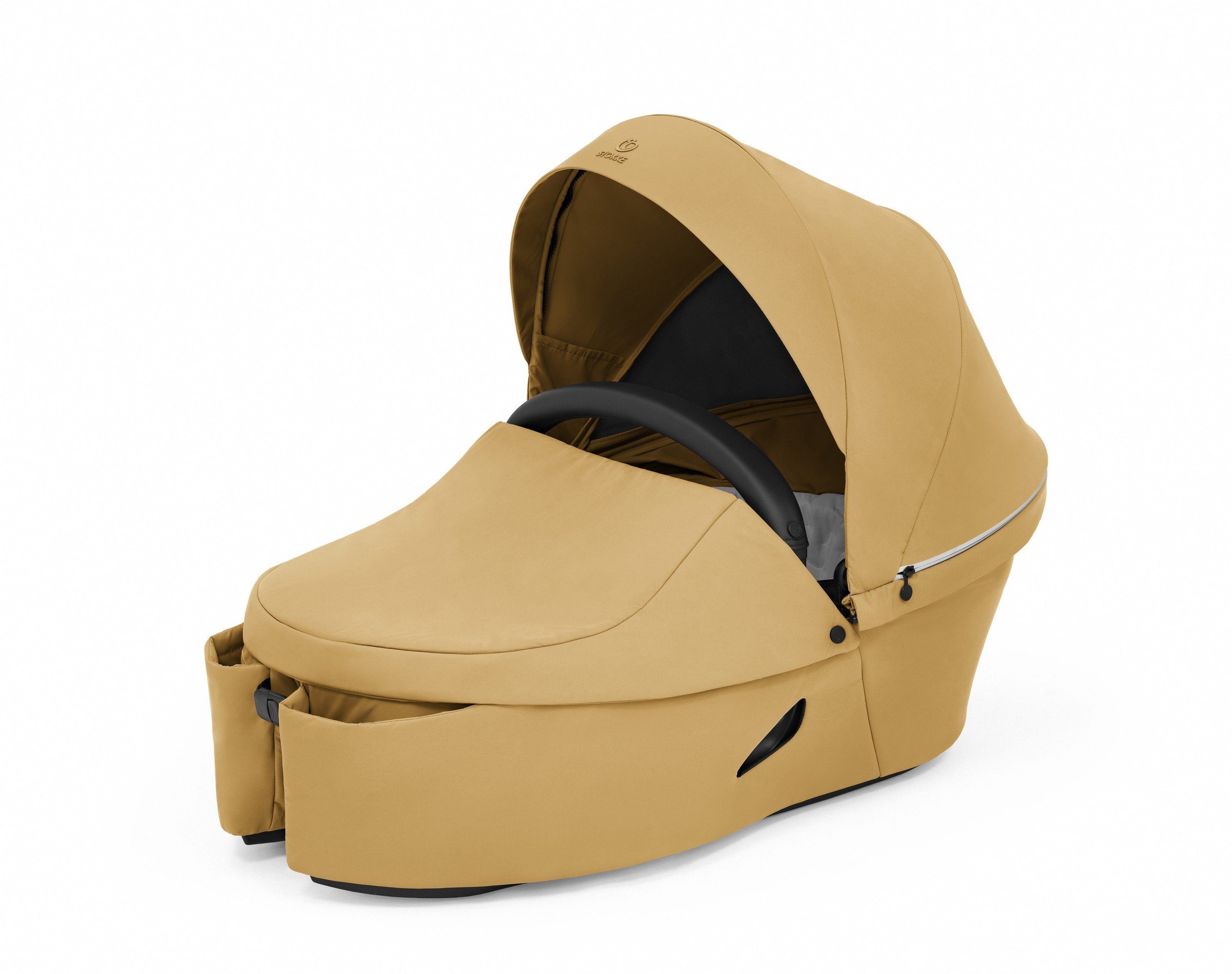 Stokke Xplory® Babykomfort Babyschale Yellow X für Babyschale Golden - unterwegs