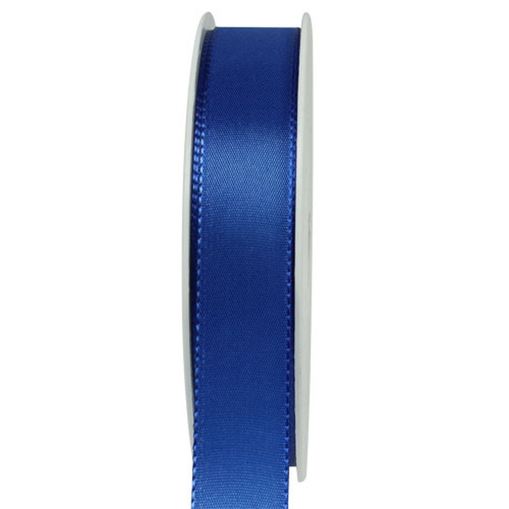 Dekoband Geschenkband Dekoband 25mm 50m Dunkelblau Stoffband