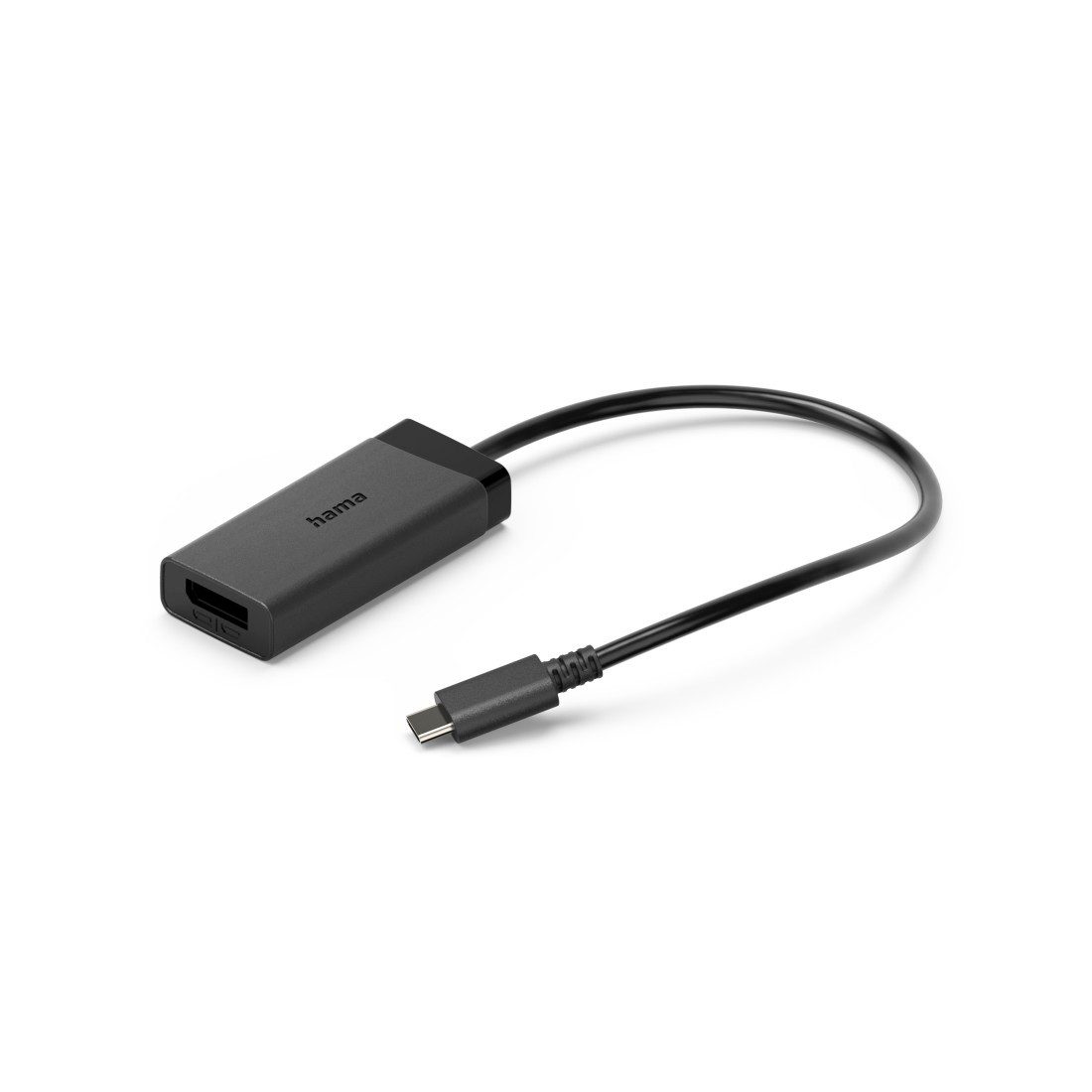 Hama USB C auf DisplayPort HDMI Adapter 4K 60Hz Video-Adapter USB Typ C zu DisplayPort, Ultra HD 4K 60 Hz, schlanker Stecker, kompatibel mit Thunderbolt 3 4 5