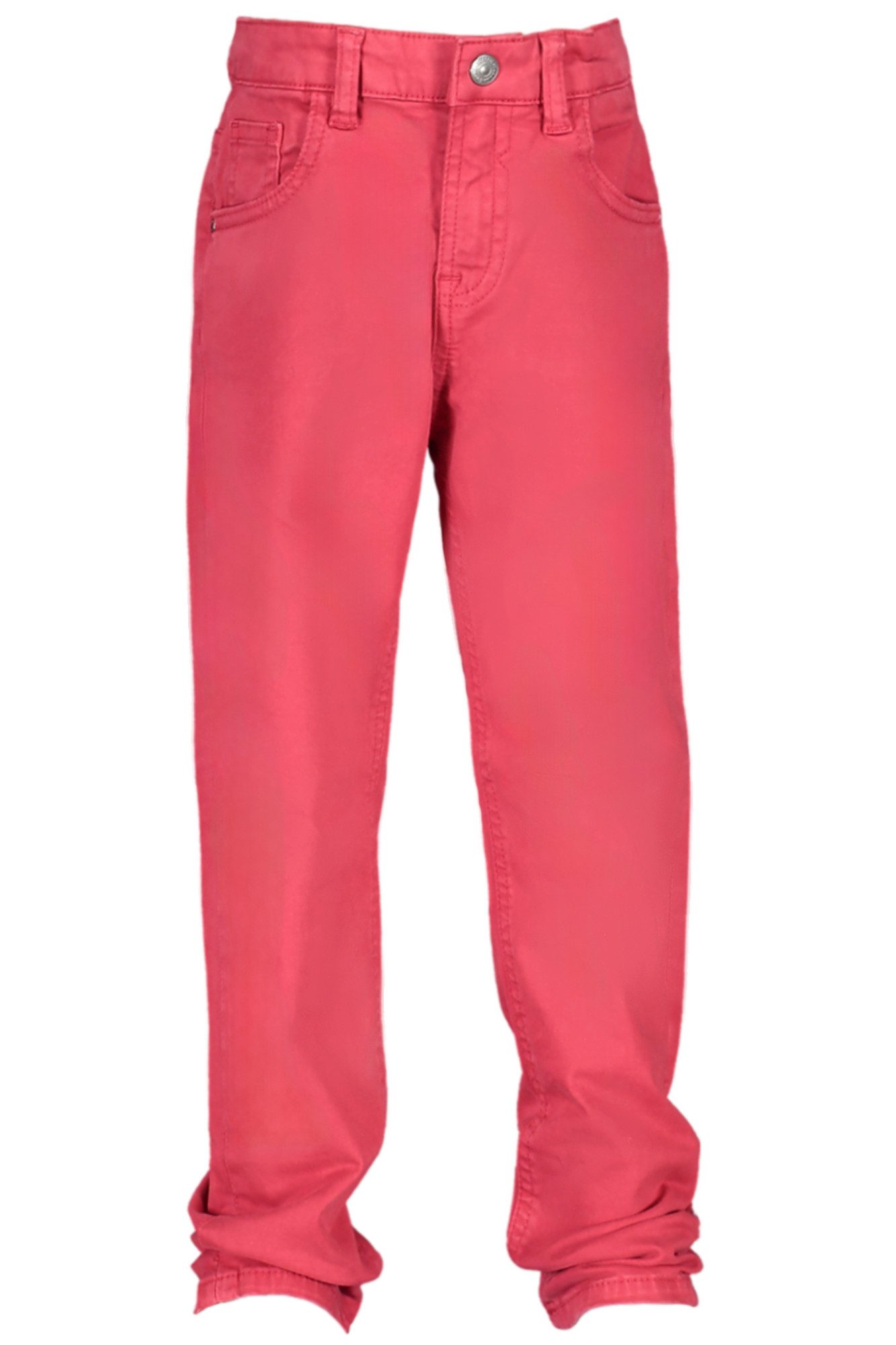 GUESS JEANS 5-Pocket-Hose Kinderhose Rot: Bequeme, Stylische 5-Taschen Jeans mit Logo-Detail