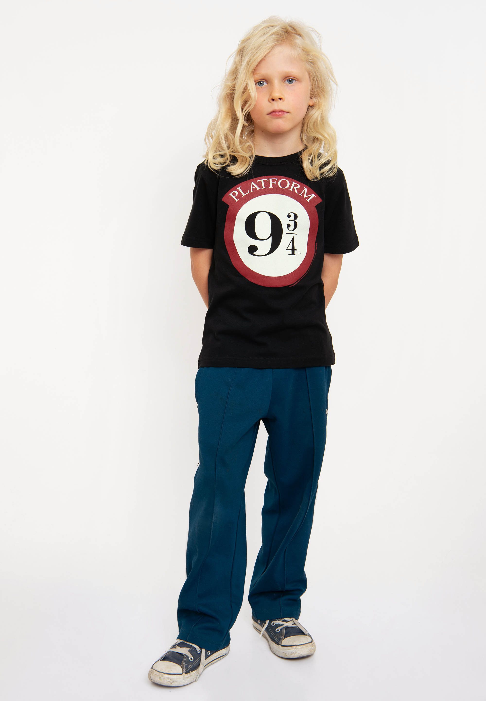 LOGOSHIRT T-Shirt Harry Potter – Hogwarts Express mit lizenziertem Print