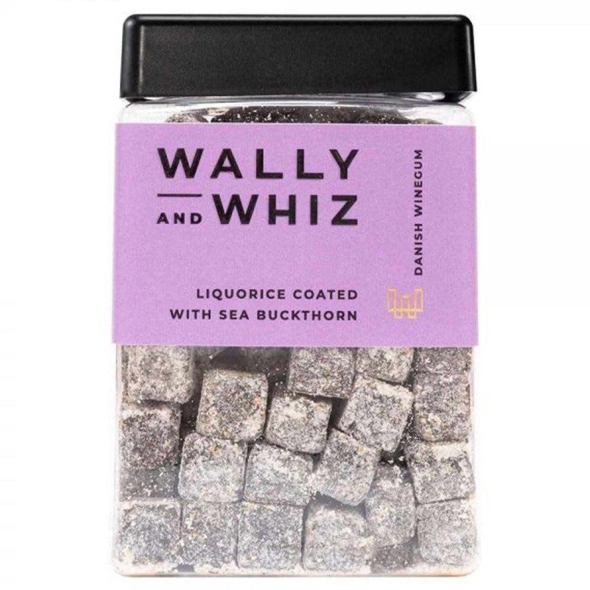 Wally & Whiz Süßigkeit Lakritz umhüllt von Sanddorn (240g)
