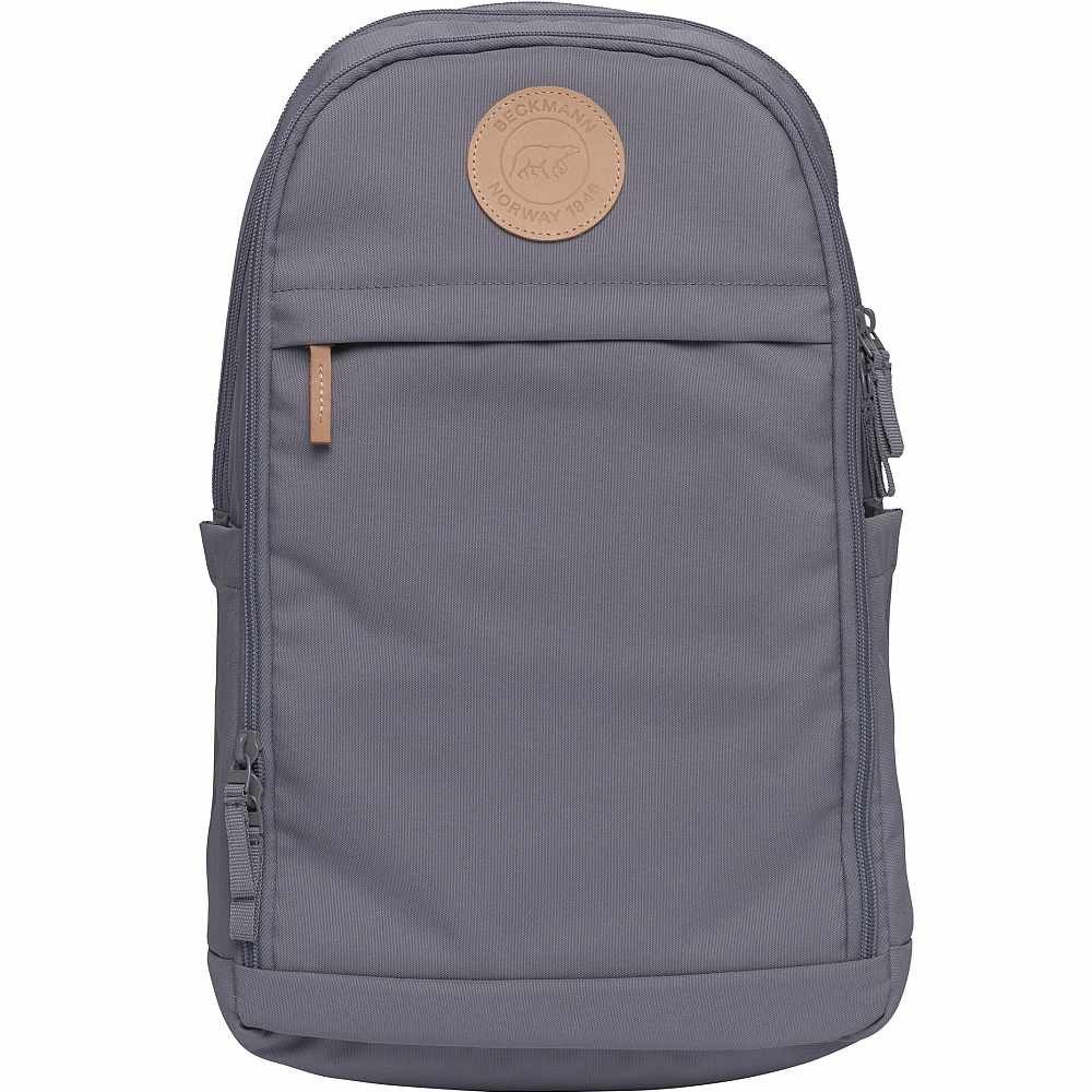 Beckmann Norway Schulrucksack Beckmann Rucksack Urban 30l Steel Grey grau Schulrucksack mit Laptopfa