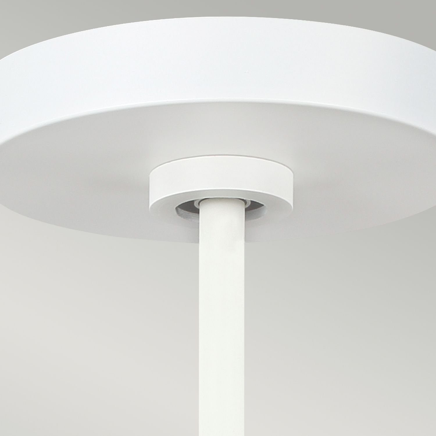 Modern Metall Weiß ohne Leuchtmittel, Deckenlampe Licht-Erlebnisse Deckenleuchte ZENU, E14