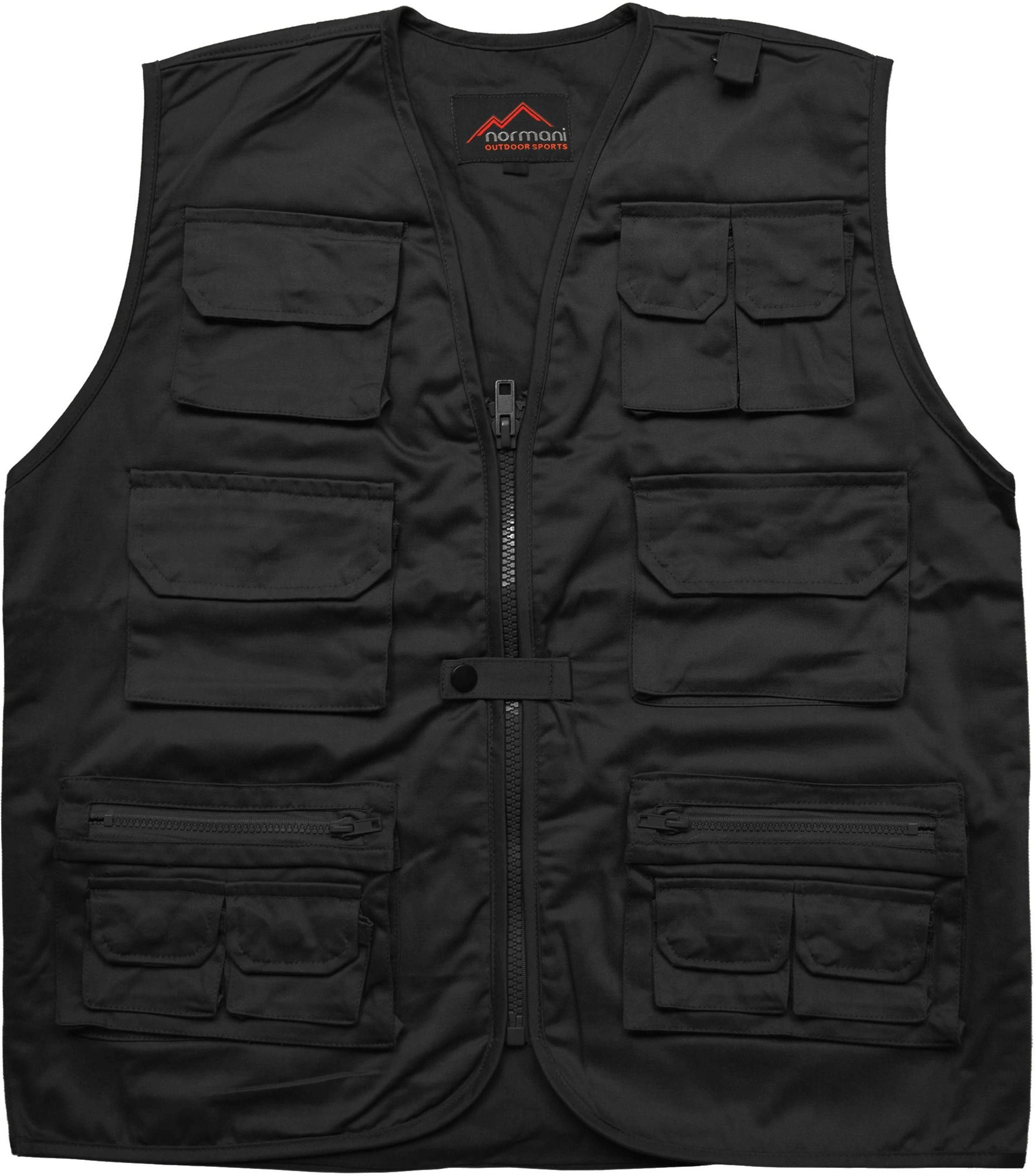 normani Funktionsweste Herren Outdoor-Weste Acacia Safariweste Reiseweste Angelweste Freizeitweste Alltagsweste