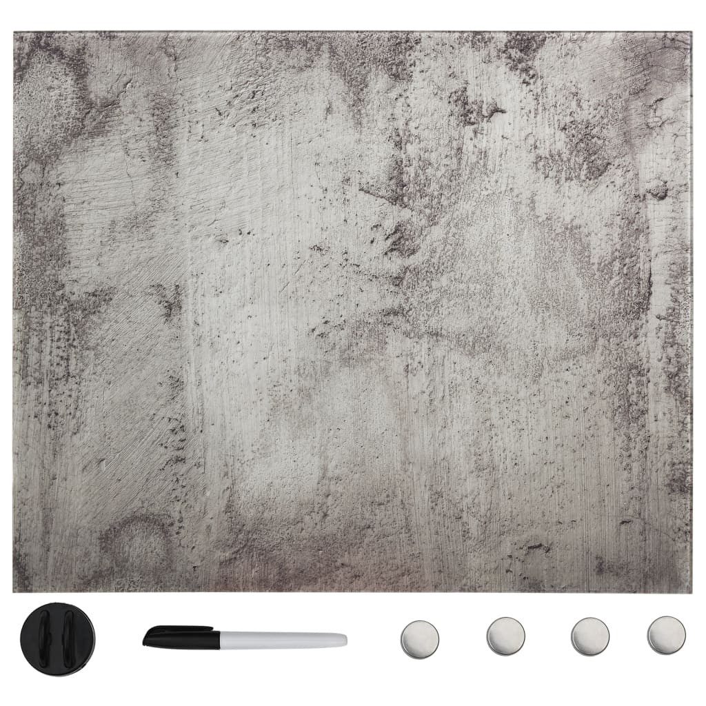 vidaXL Magnettafel Magnettafel Wandmontage Glas 40x40 günstig online kaufen