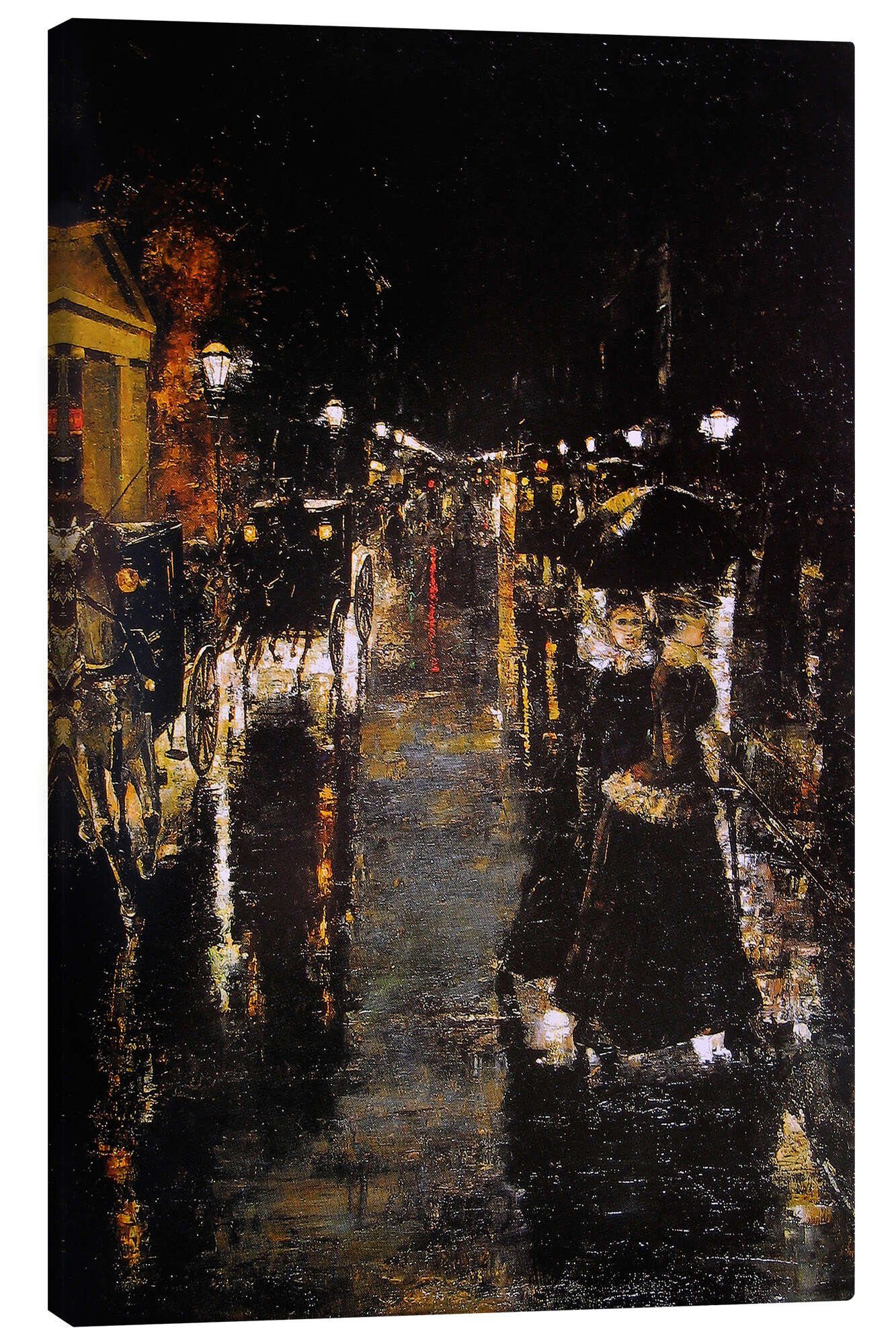 Posterlounge Poster Lesser Ury, Berlin, Leipziger Straße, Malerei