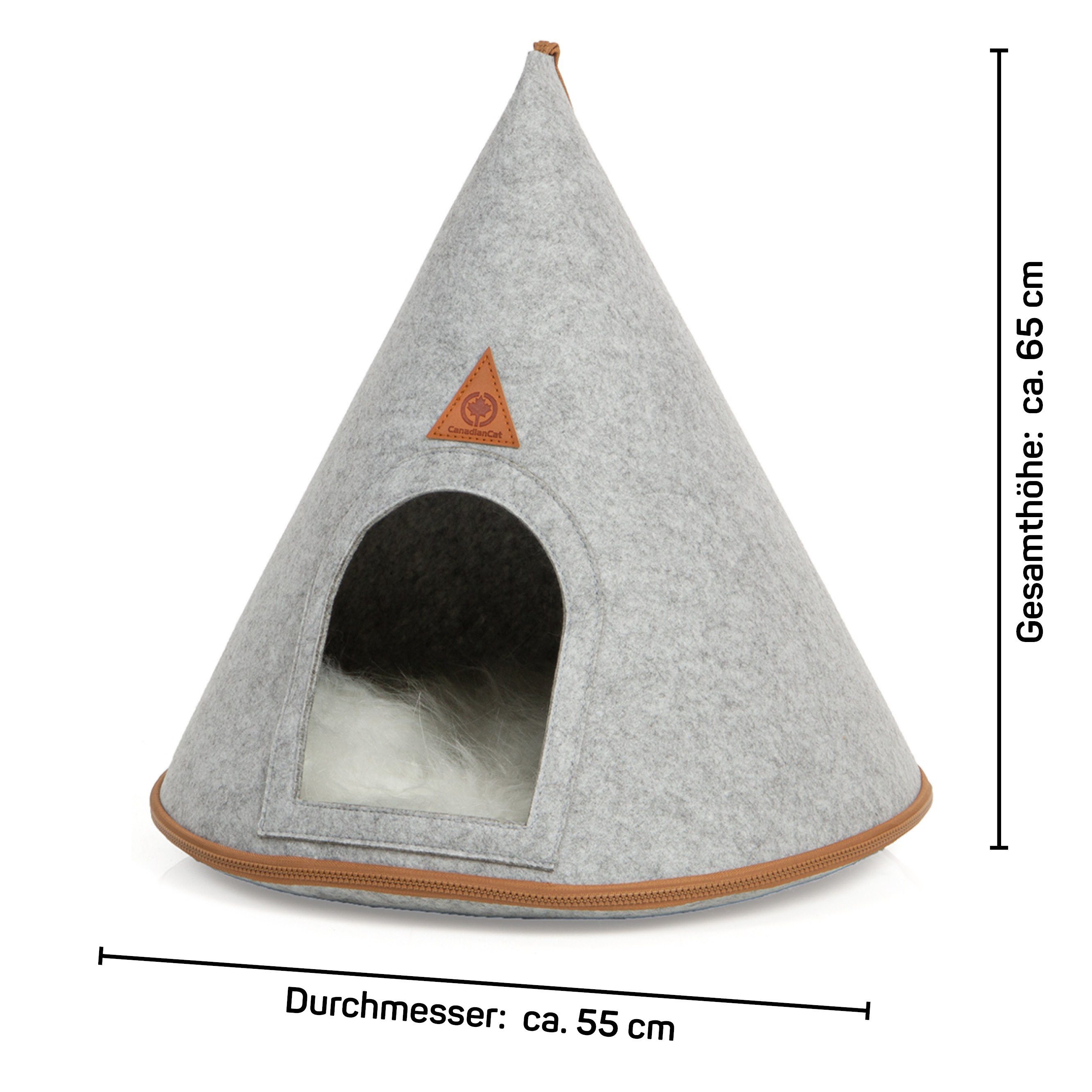 Canadian Cat Company Katzenzelt Katzenbett Cone günstig online kaufen