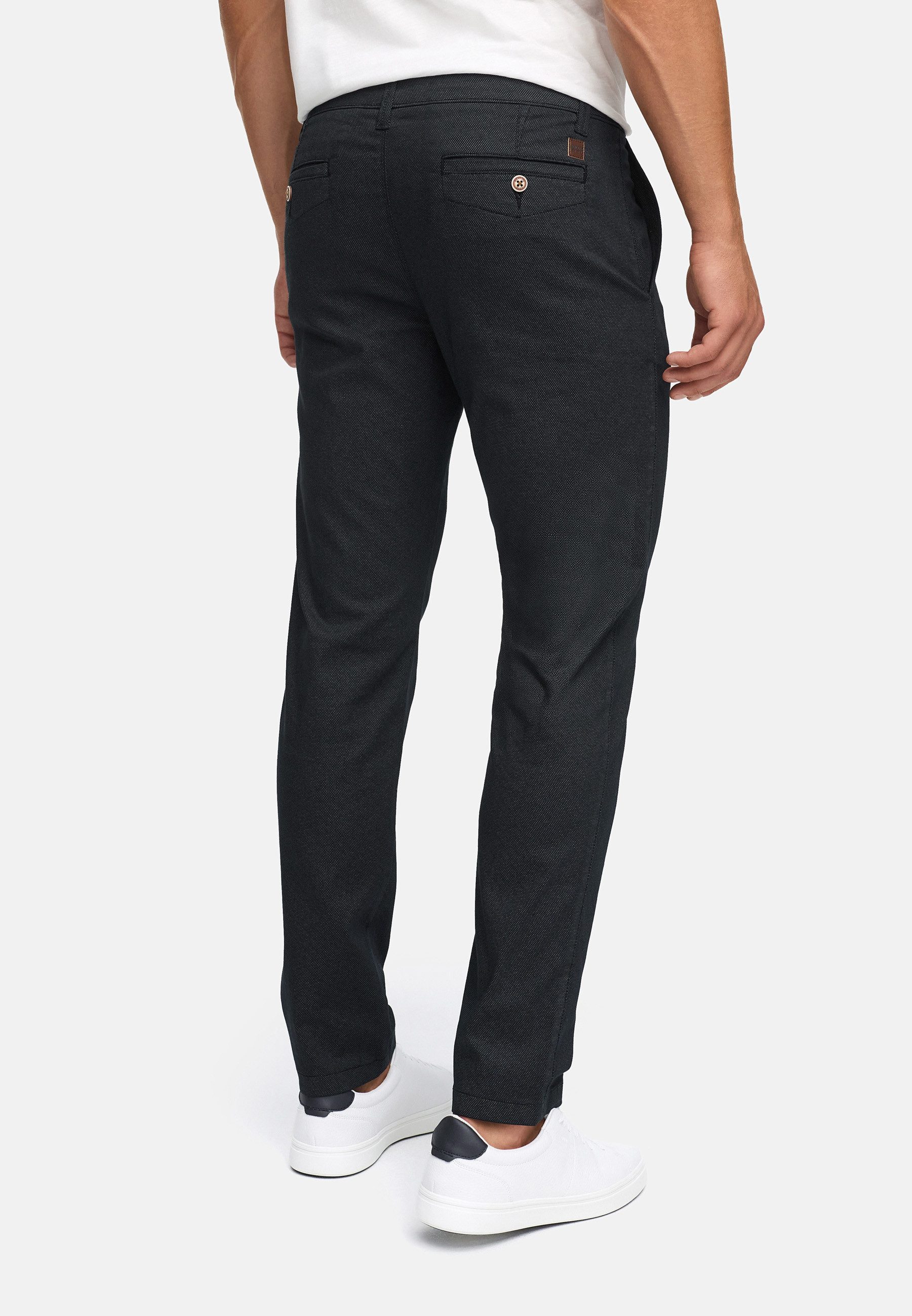 Indicode Chinohose Herren INDanina Chino Hose Herrenhose Chinohose im Regular Fit mit Stretchkomfort und zeitlosem Design