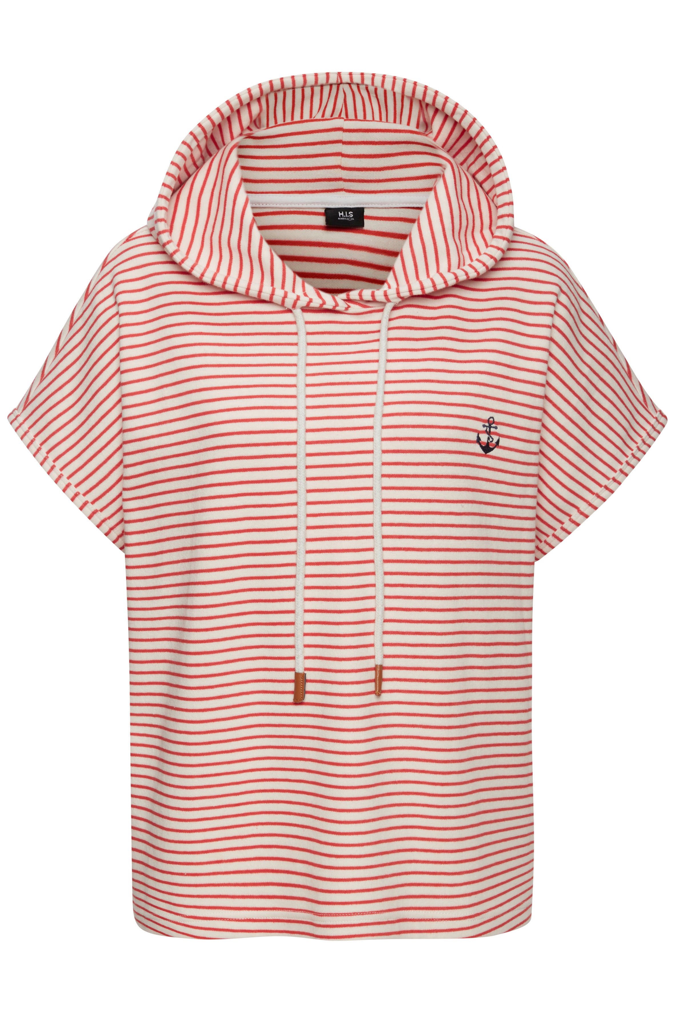 H.I.S Sweatshirt, gestreift und mit Kapuze, Loungewear günstig online kaufen