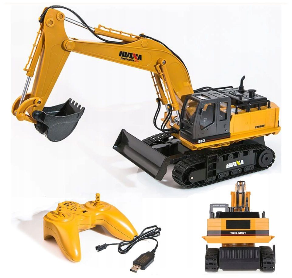 RC-Bagger Raupenbagger, Bulldozer, Ferngesteuerter Bagger Spielzeug