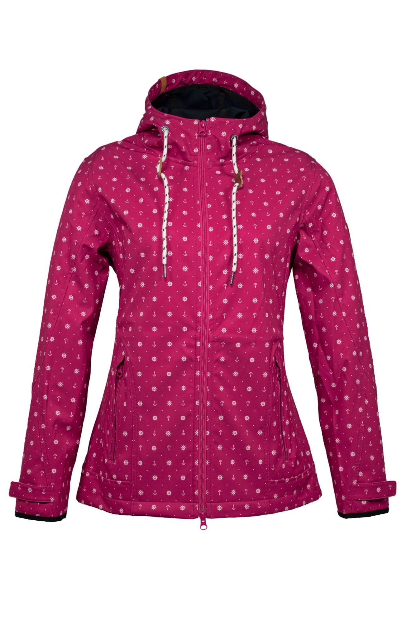 Brigg Softshelljacke Damen Jacke Ultra light mit Allover-Print Maritim -  Sehr leichte Outdoor-Jacke wasserdicht winddicht online kaufen | OTTO