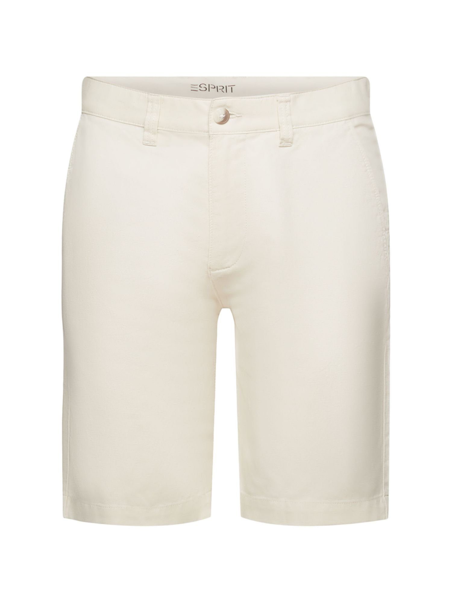 Esprit Shorts Shorts BEIGE Chino-Stil (1-tlg) im CREAM