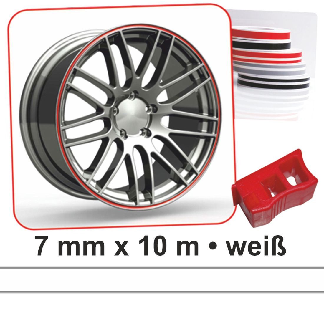 Zierleisten-Aufkleber Hermann Schütz Zierstreifen Wheel-Stripes für