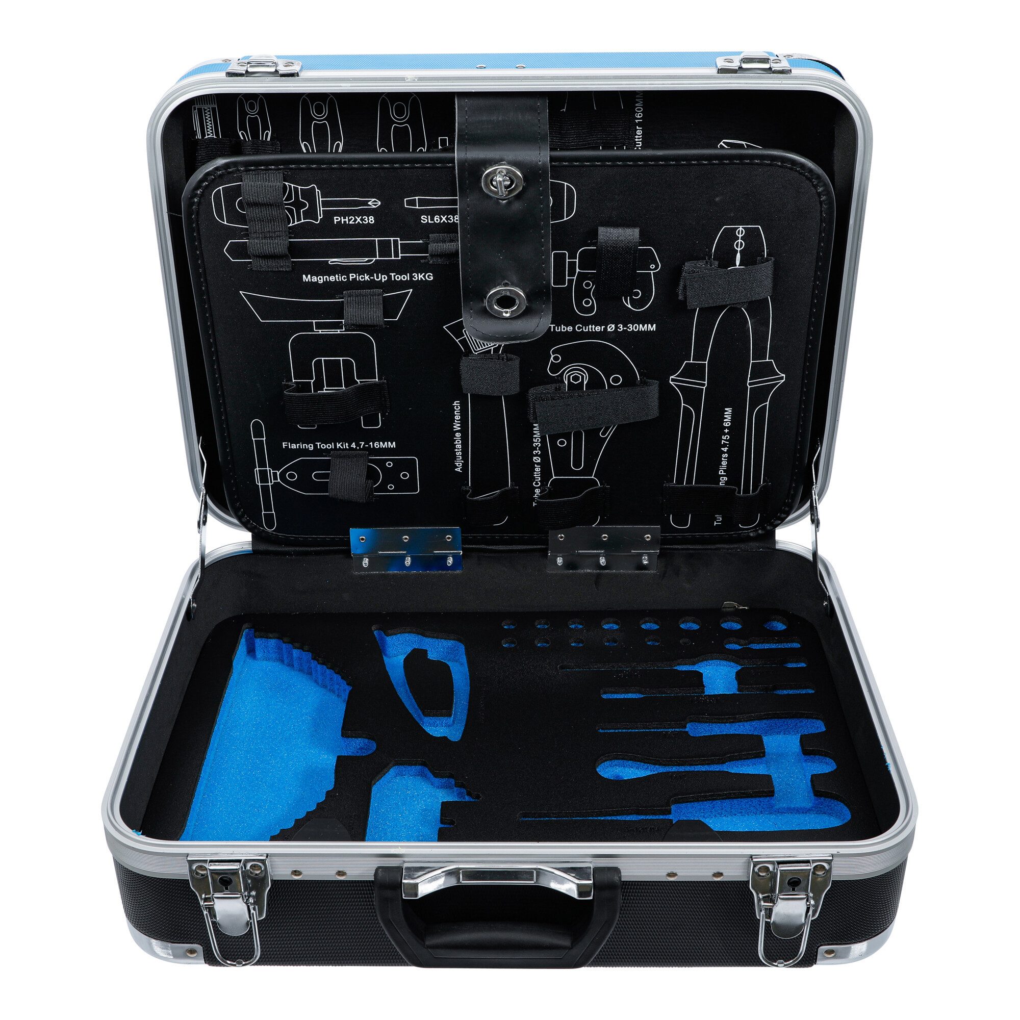 BGS technic Werkzeugkoffer BGS ABS Kunststoff-Leerkoffer zu Art. 15504 15504-1