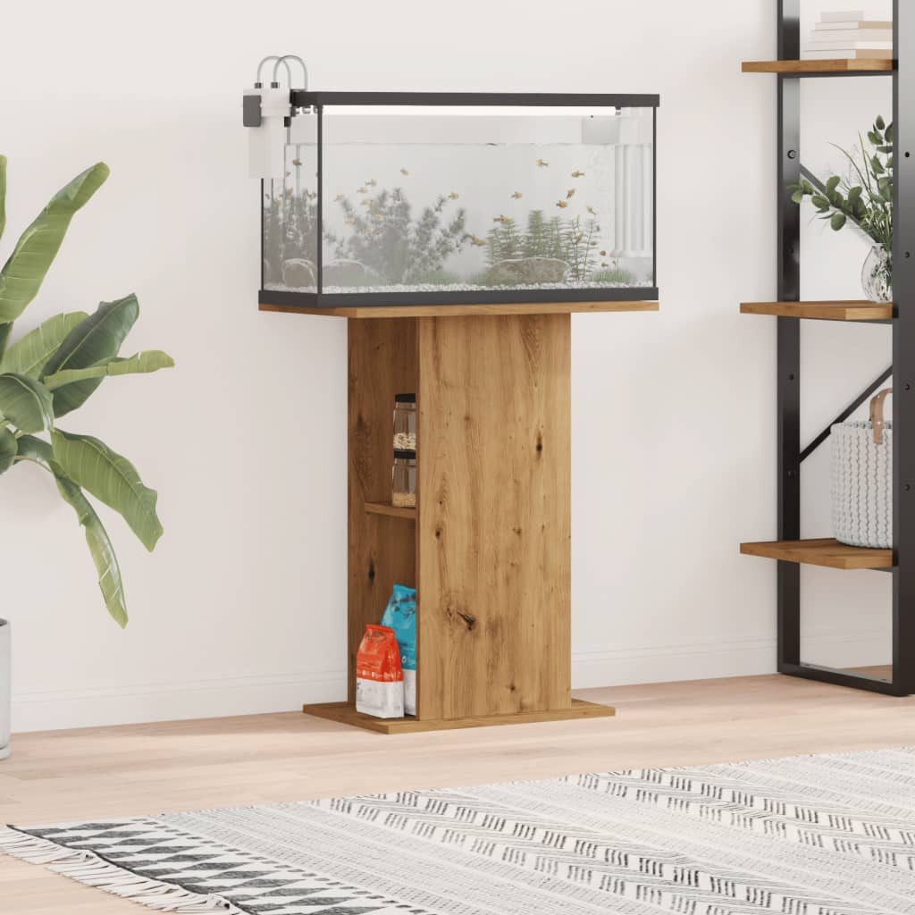 vidaXL Aquariumunterschrank Aquariumständer Artisan-Eiche 36x60,5x72,5 cm günstig online kaufen
