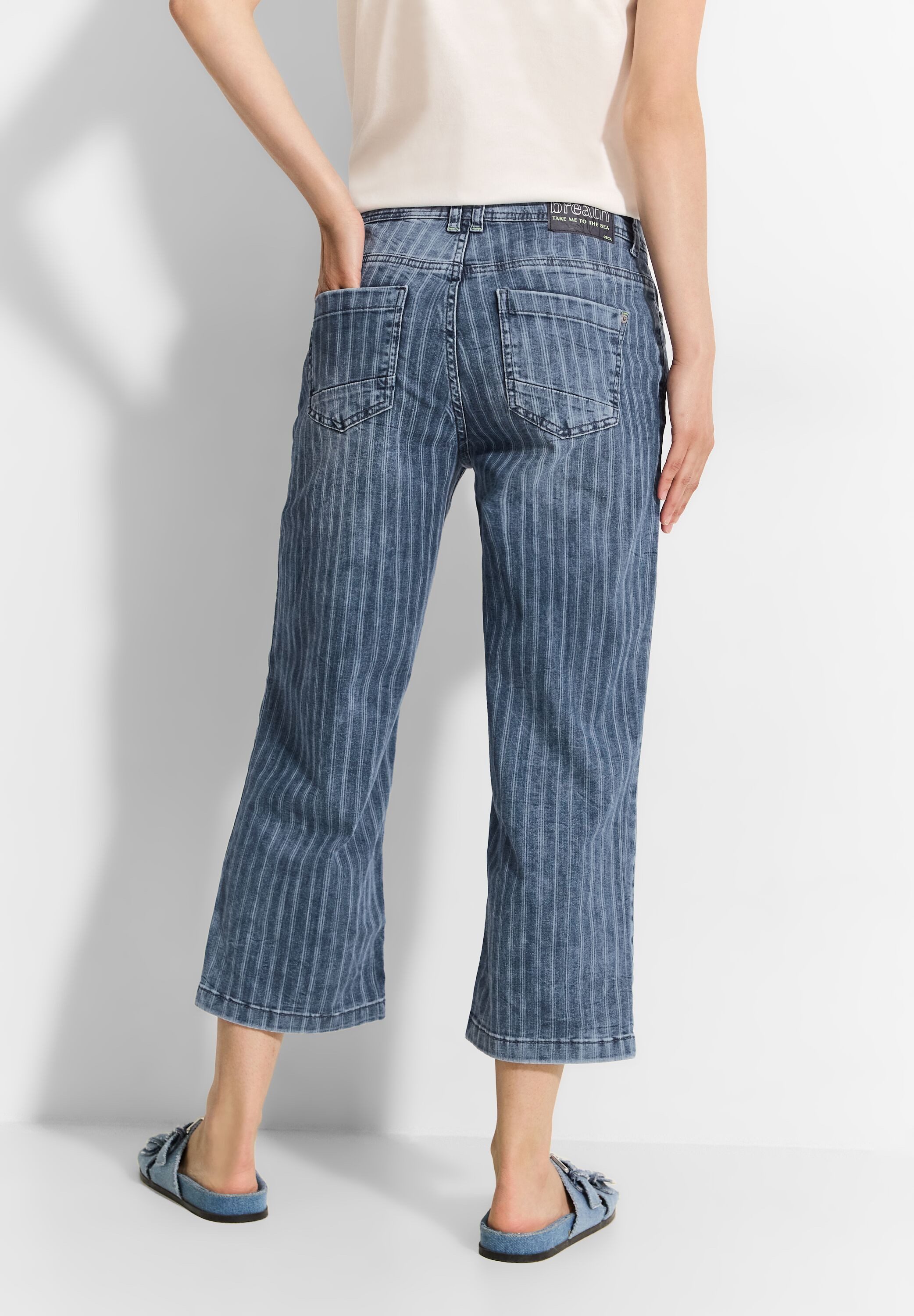 Cecil Loose-fit-Jeans High Waist