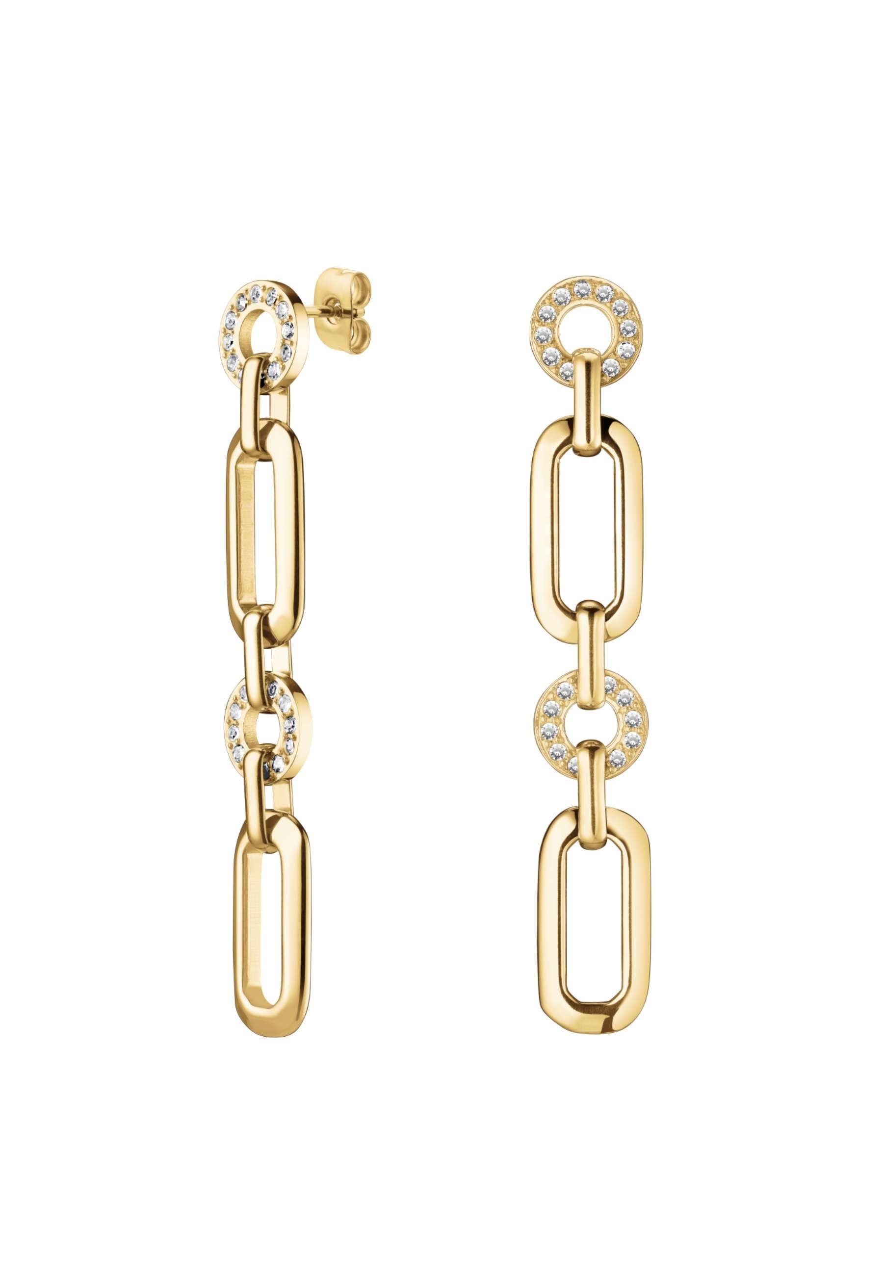 ROSEFIELD Ohrring-Set ROSEFIELD Nieten-Ohrringe Goldfarben