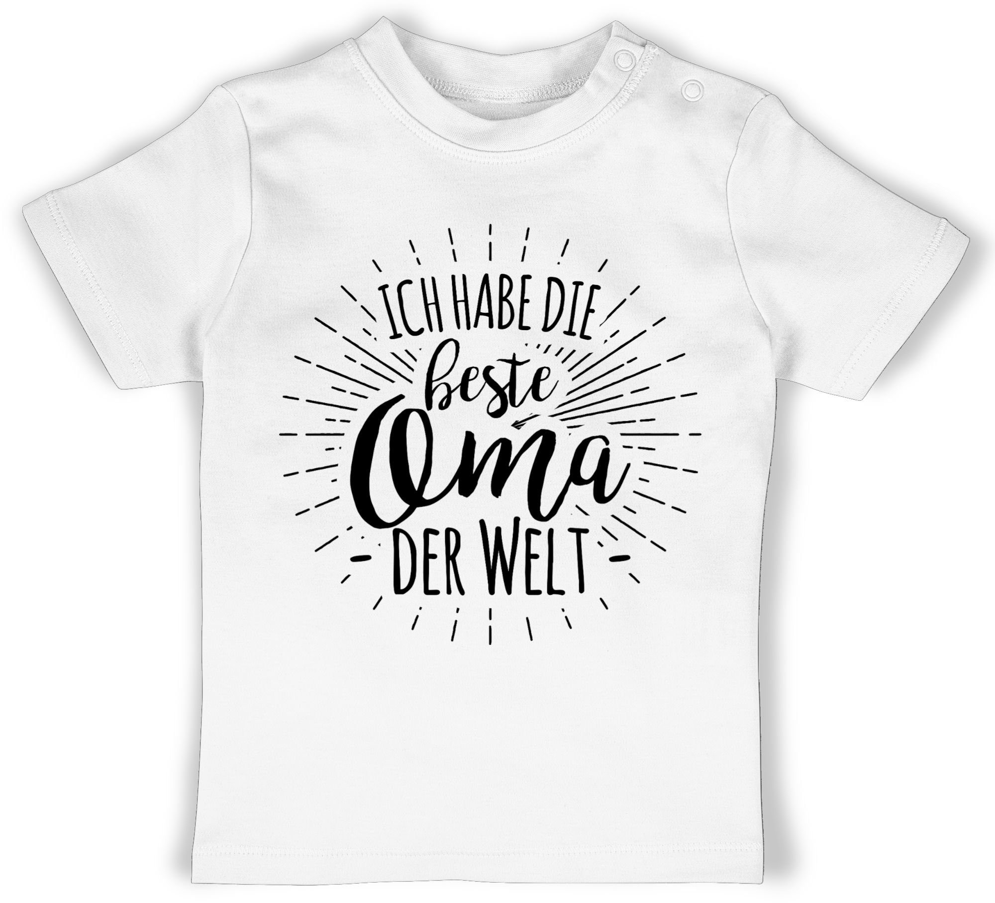 Shirtracer TShirt »Ich habe die beste Oma der Welt Statement Sprüche