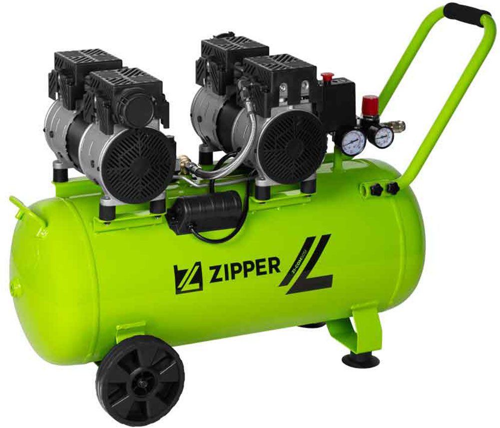 ZIPPER Kompressor ZI-COM50SI, 1500 W, max. 8 bar, 50 l, Kesselvolumen von 50 Liter