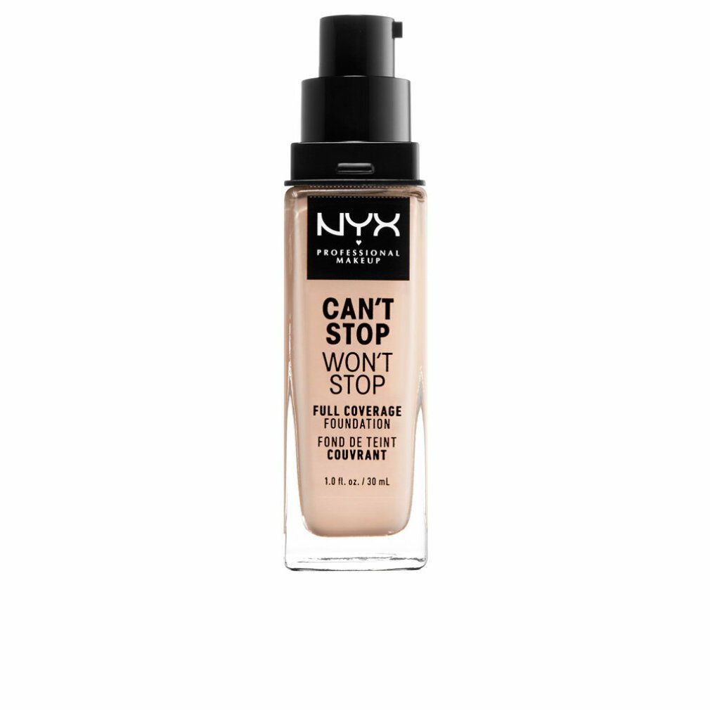 Foundation Can't Stop Won't Stop Full Coverage Foundation Light Porcel 30ml
