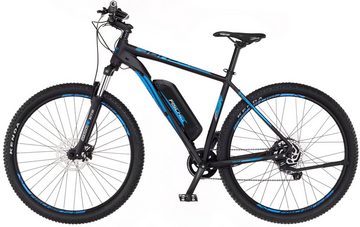 FISCHER Fahrrad E-Bike MONTIS EM 1724.1, 10 Gang, Kettenschaltung, Heckmotor, 422 Wh Akku, Pedelec, Elektrofahrrad für Damen u. Herren, MTB, Mountainbike