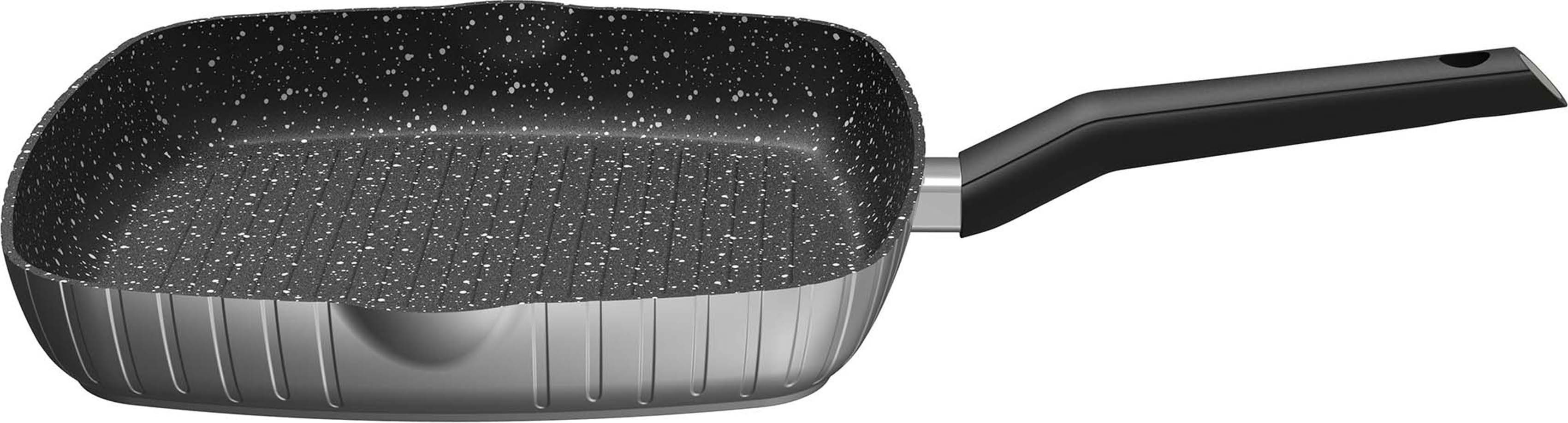 Image of STONELINE Grillpfanne, Aluminium, 2 Ausgüsse, 28 cm, Induktion