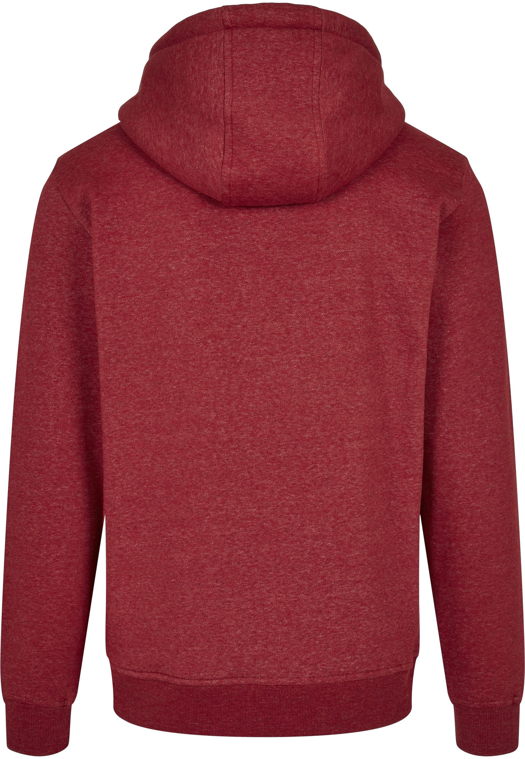 URBAN CLASSICS Rundhalspullover Urban Classics Herren Basic Melange Hoody ( günstig online kaufen
