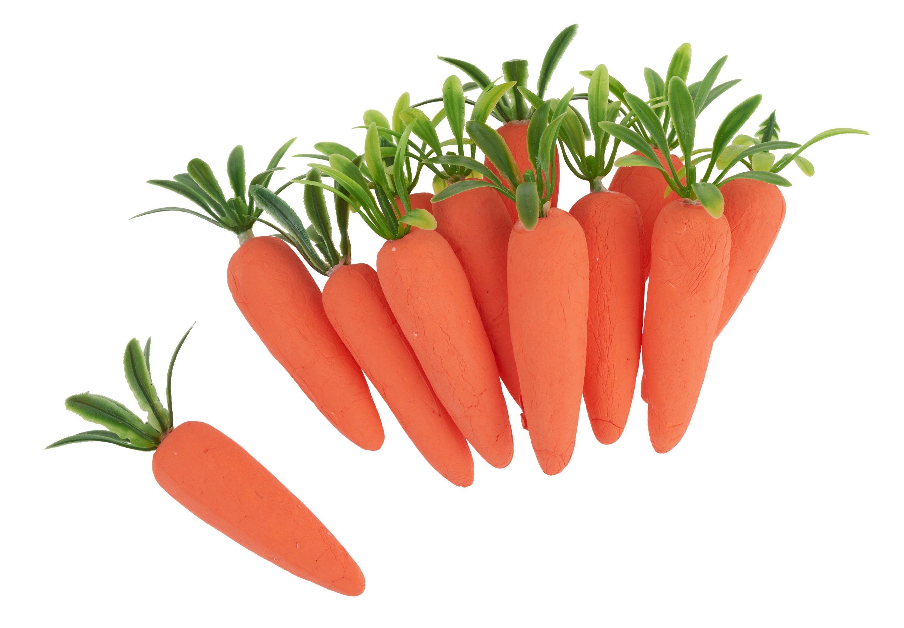 VBS Dekofigur Styropor Möhre, Orange