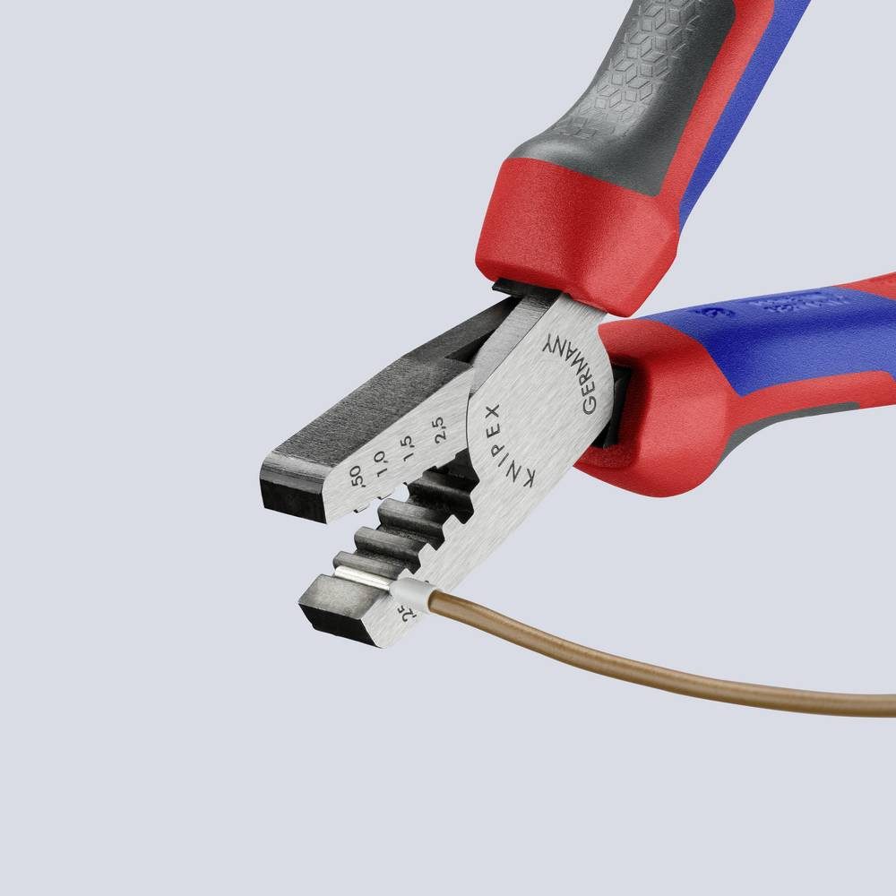 Knipex Crimpzange Crimpzange für Aderendhülsen 97 62 145 A