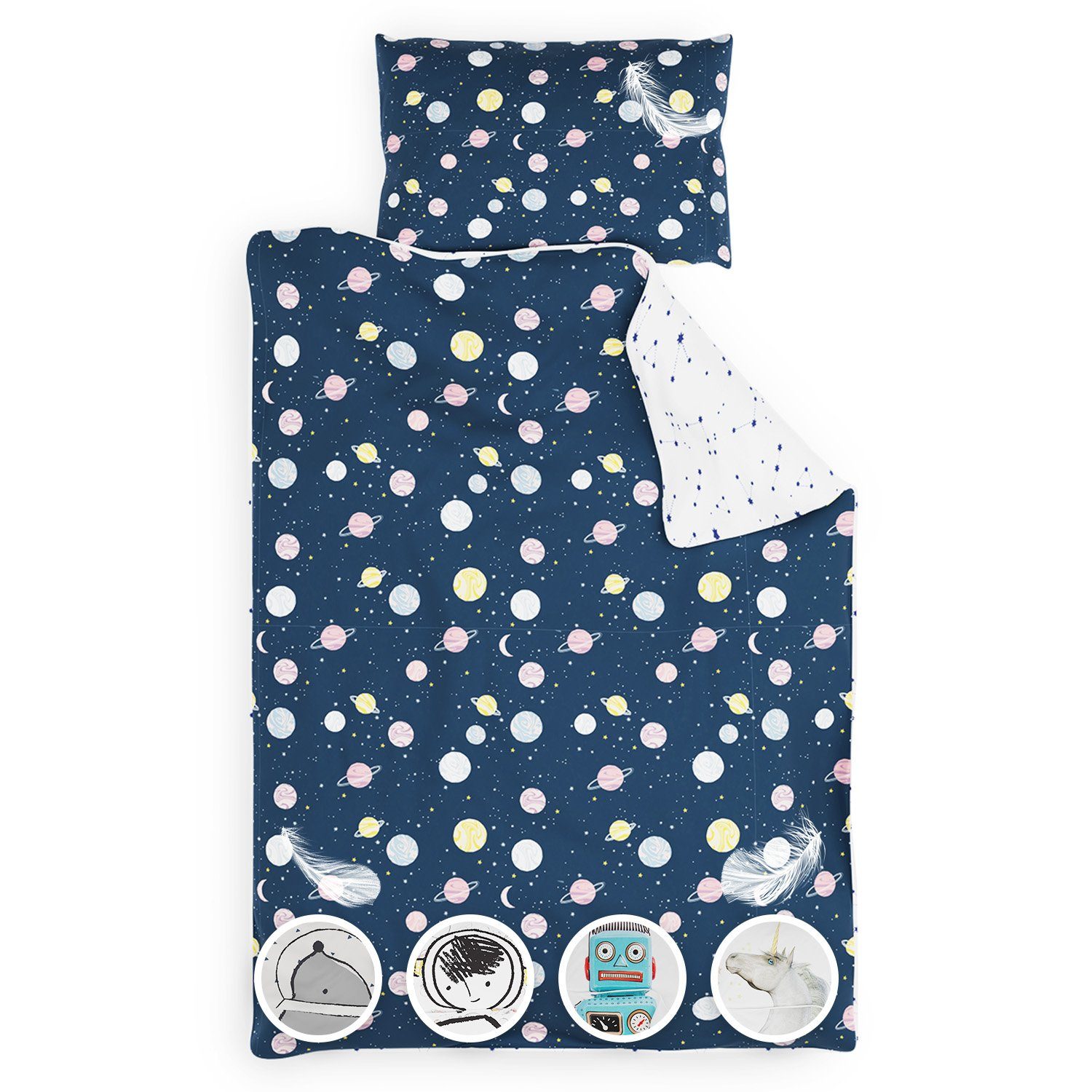 sleepwise Bettwäsche Soft Wonder Kids-Edition Bettwäsche, Polyester, 2 teilig