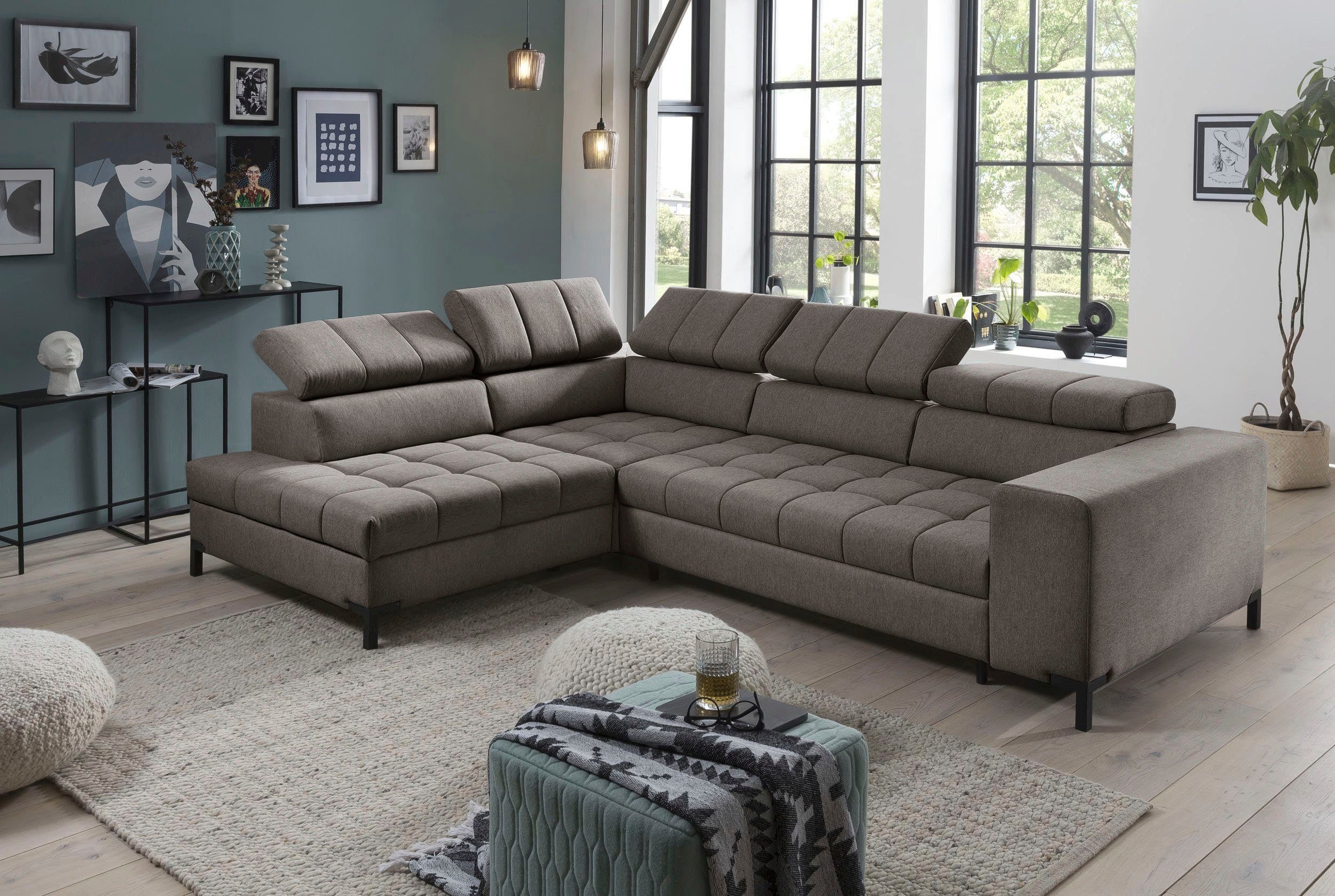 exxpo - sofa fashion Ecksofa Bocco, günstig online kaufen