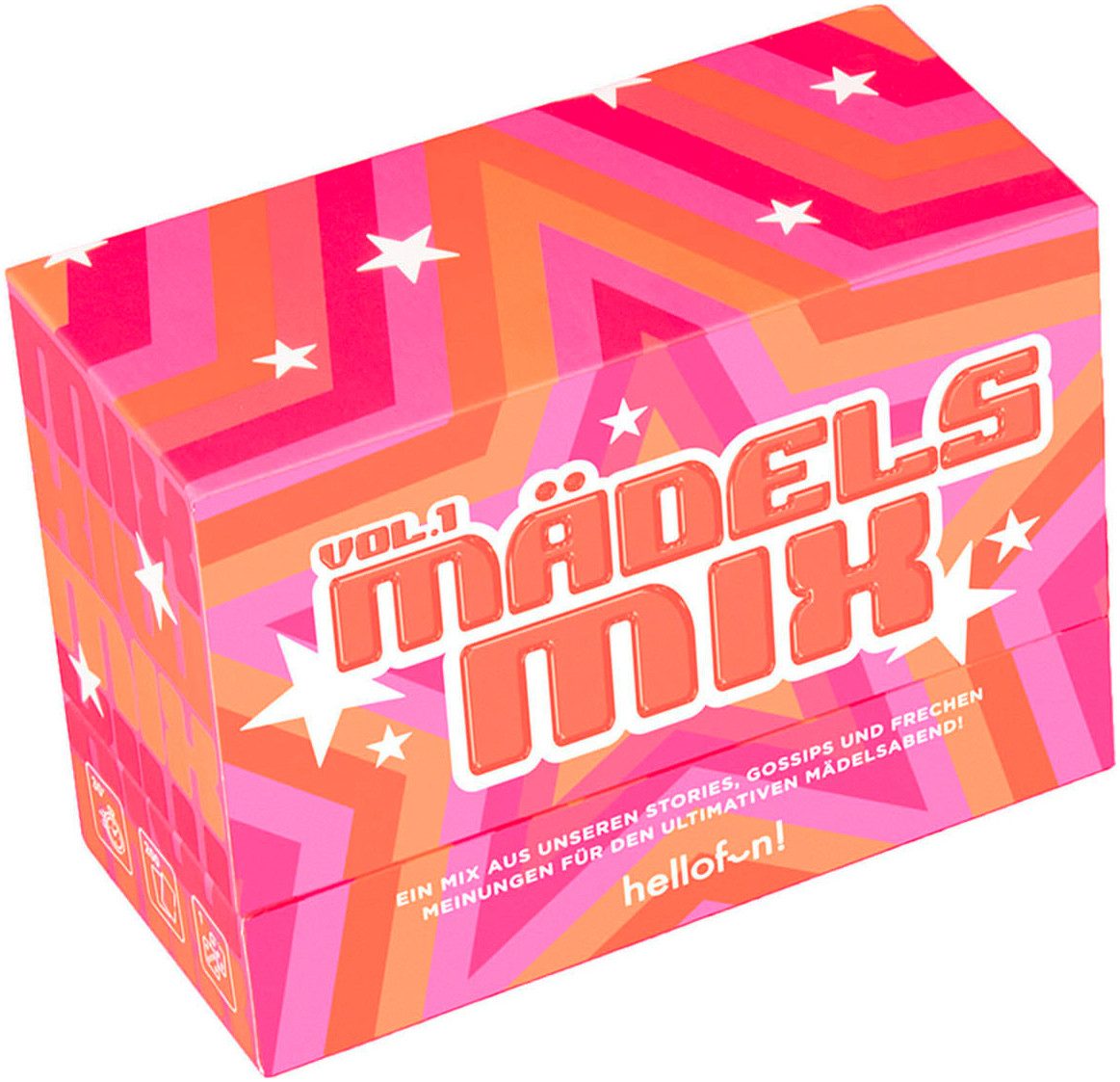 hellofun! Spiel MÄDELS MIX Vol.1, Partyspiel