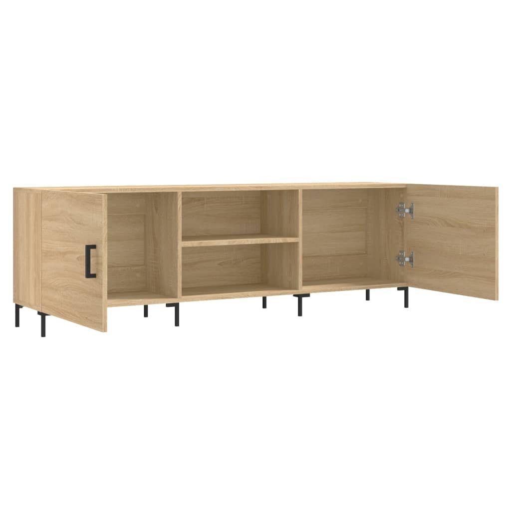 TV-Schrank Sonoma-Eiche cm furnicato Holzwerkstoff 150x30x50