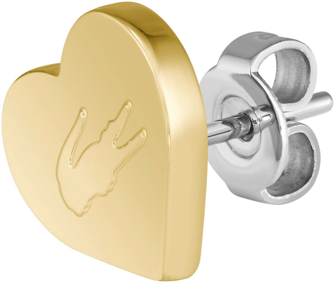 Lacoste Paar Ohrstecker LOVE MY CROC, He...