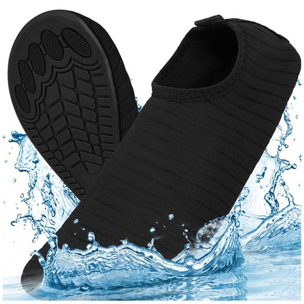 Trizand Tauchschuhe Aquaschuhe Wasserschuh (Spar-Set, 1-tlg., 36 - 45) atmungsaktive Obermaterial, leitet Wasser sofort ab