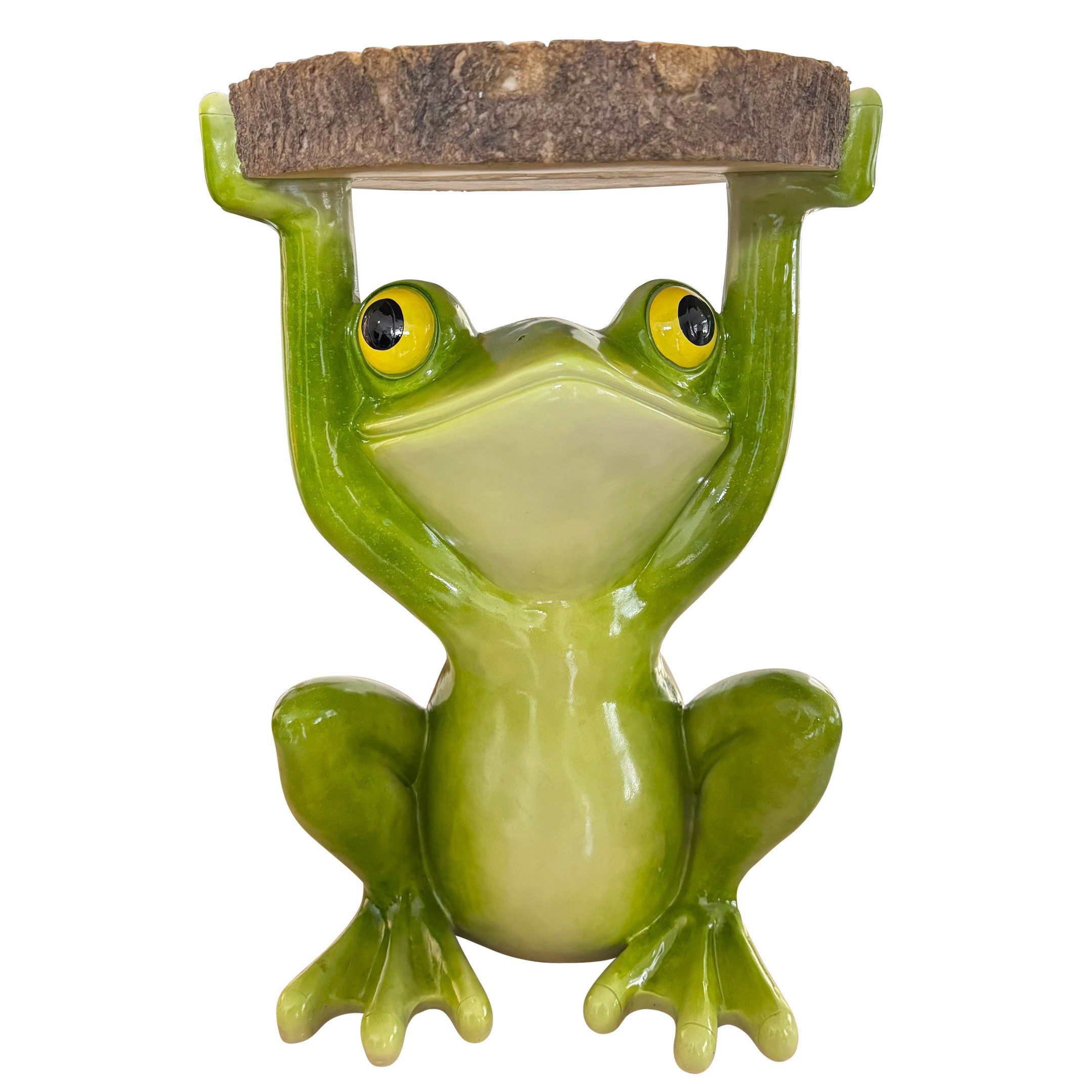 Online-Fuchs Beistelltisch Frosch mit runder Baumscheibe günstig online kaufen