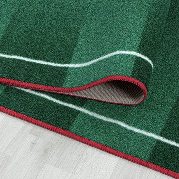 Kinderteppich Fußballteppich Fußball Kinderzimmer Kinderteppich Kurzflorteppich, Angeycasa